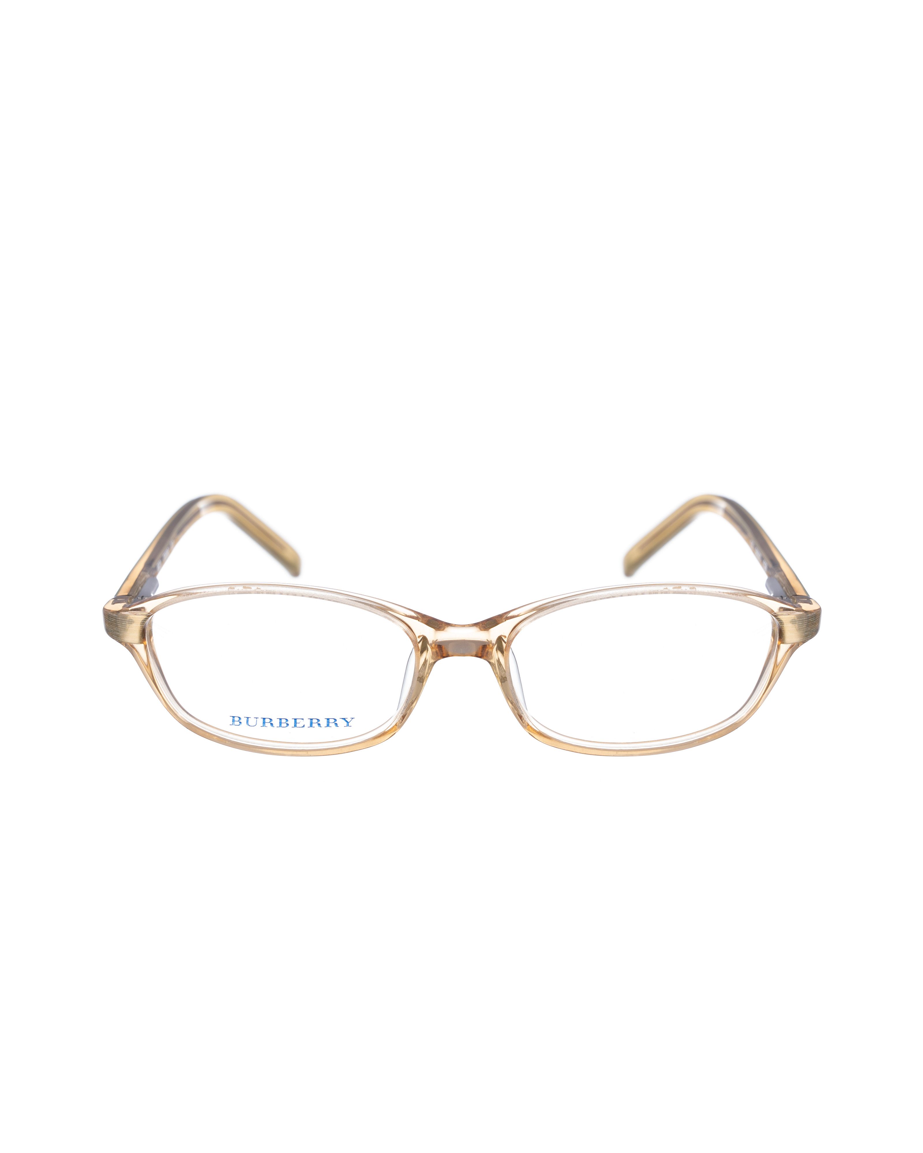 Burberry × Vintage Burberry 00s Gold Transparent Plastic Glasses Size ONE SIZE - 2 Thumbnail