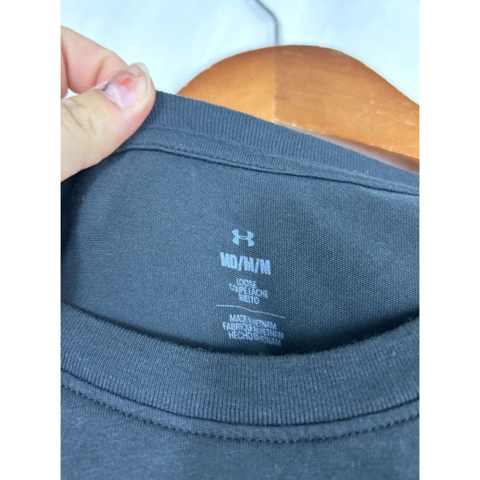 Under Armour Under Armour Womens M Loose Black Culture Be Seen Be Heard Base Layer Shirt Size M / US 6-8 / IT 42-44 - 6 Thumbnail