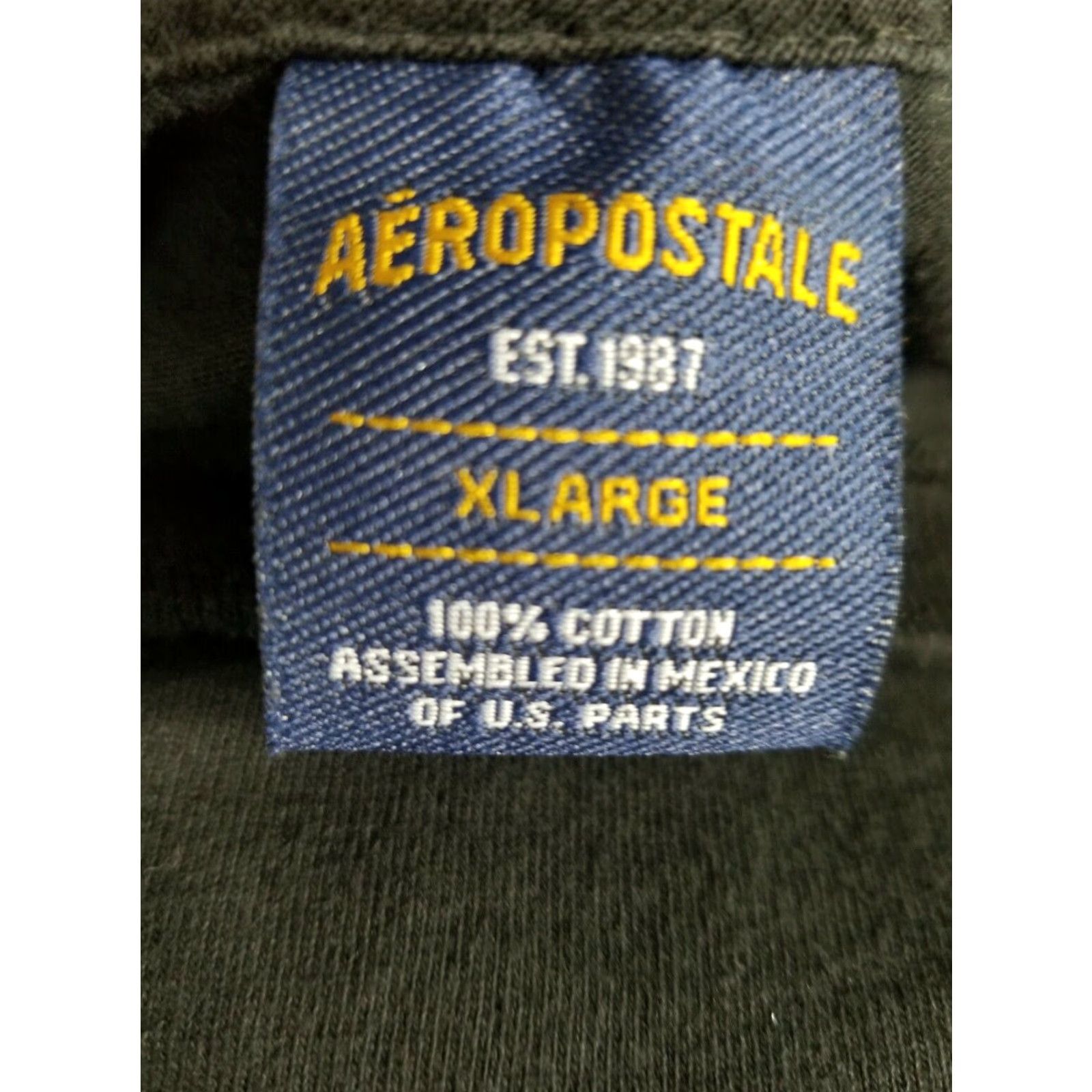 Aeropostale VINTAGE Aeropostale Mens XL Double Sided Tribal T-Shirt Size US XL / EU 56 / 4 - 5 Thumbnail