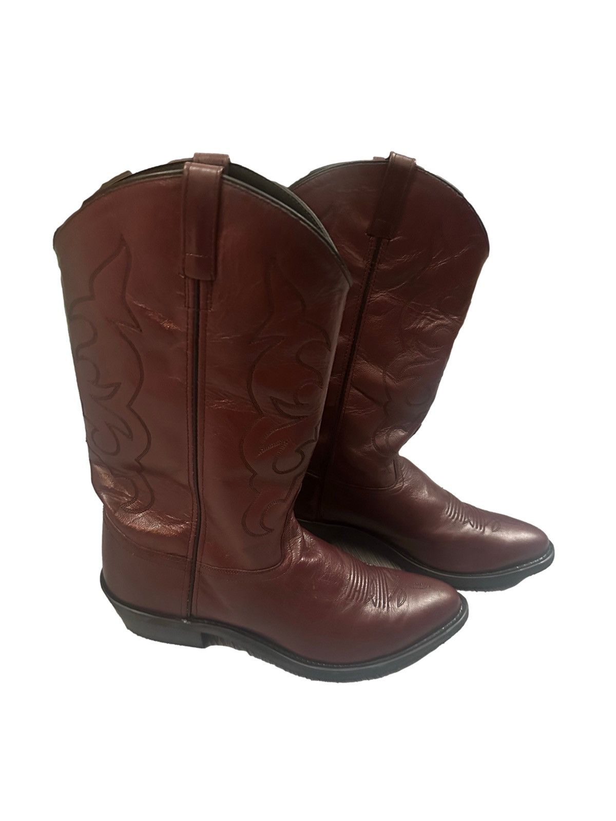 Other Men’s Old West Leather Western Cowboy Boots Size US 13 / EU 46 - 2 Thumbnail