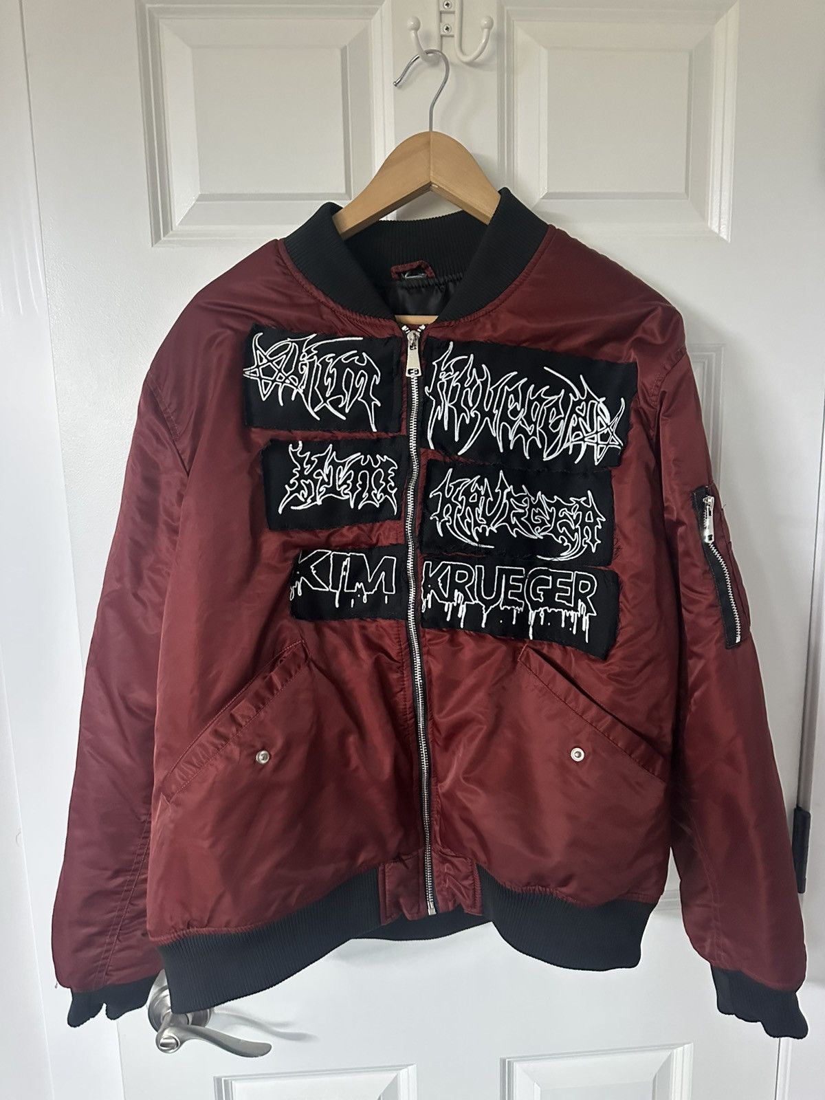 Kim Krueger ボンバージャケット Kim Krueger ボンバージャケット Kim Krueger Bomber Jacket | eBay
