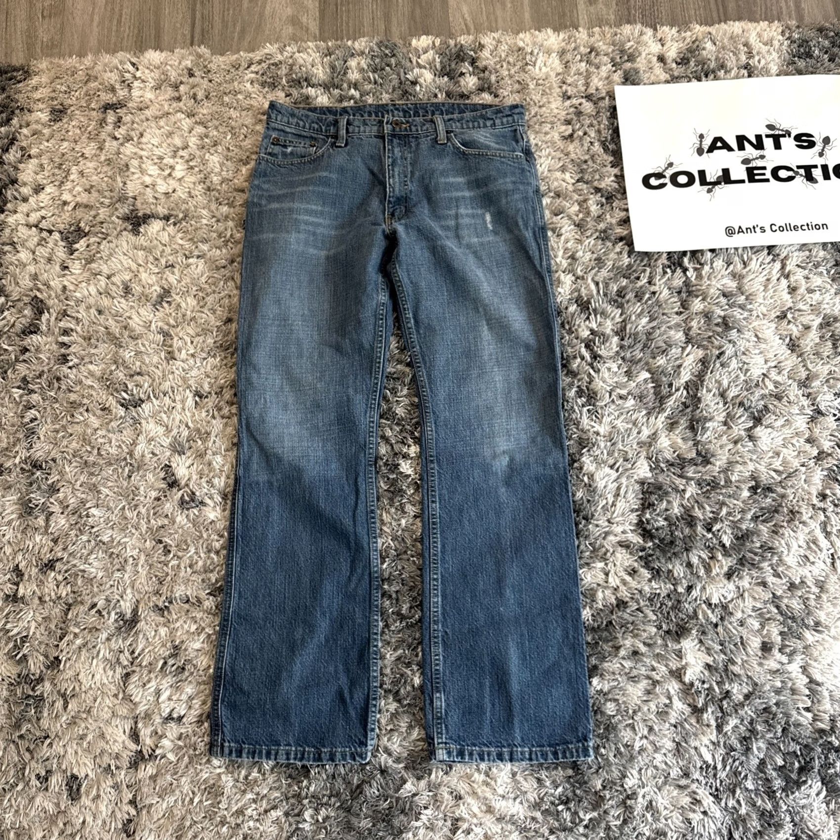 Ralph Lauren VINTAGE Ralph Lauren Jeans Mens Size 32x32 Blue Denim Straight Fit Casual 00’s Size US 32 / EU 48 - 5 Thumbnail