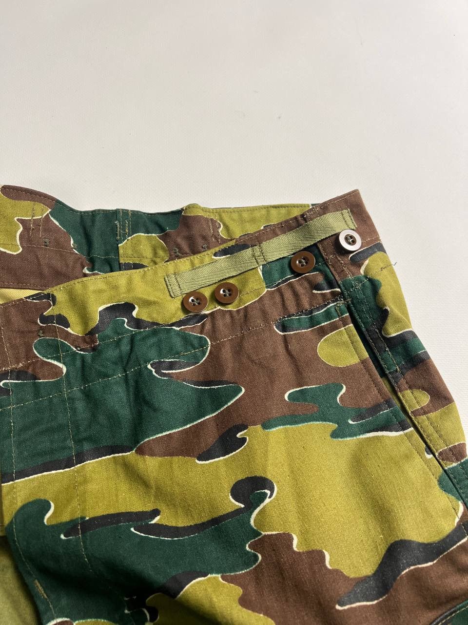 Vintage Old Belgian Jigsaw Camo Pants Seyntex 1962 Belgium cargo Size US 34 / EU 50 - 14 Thumbnail
