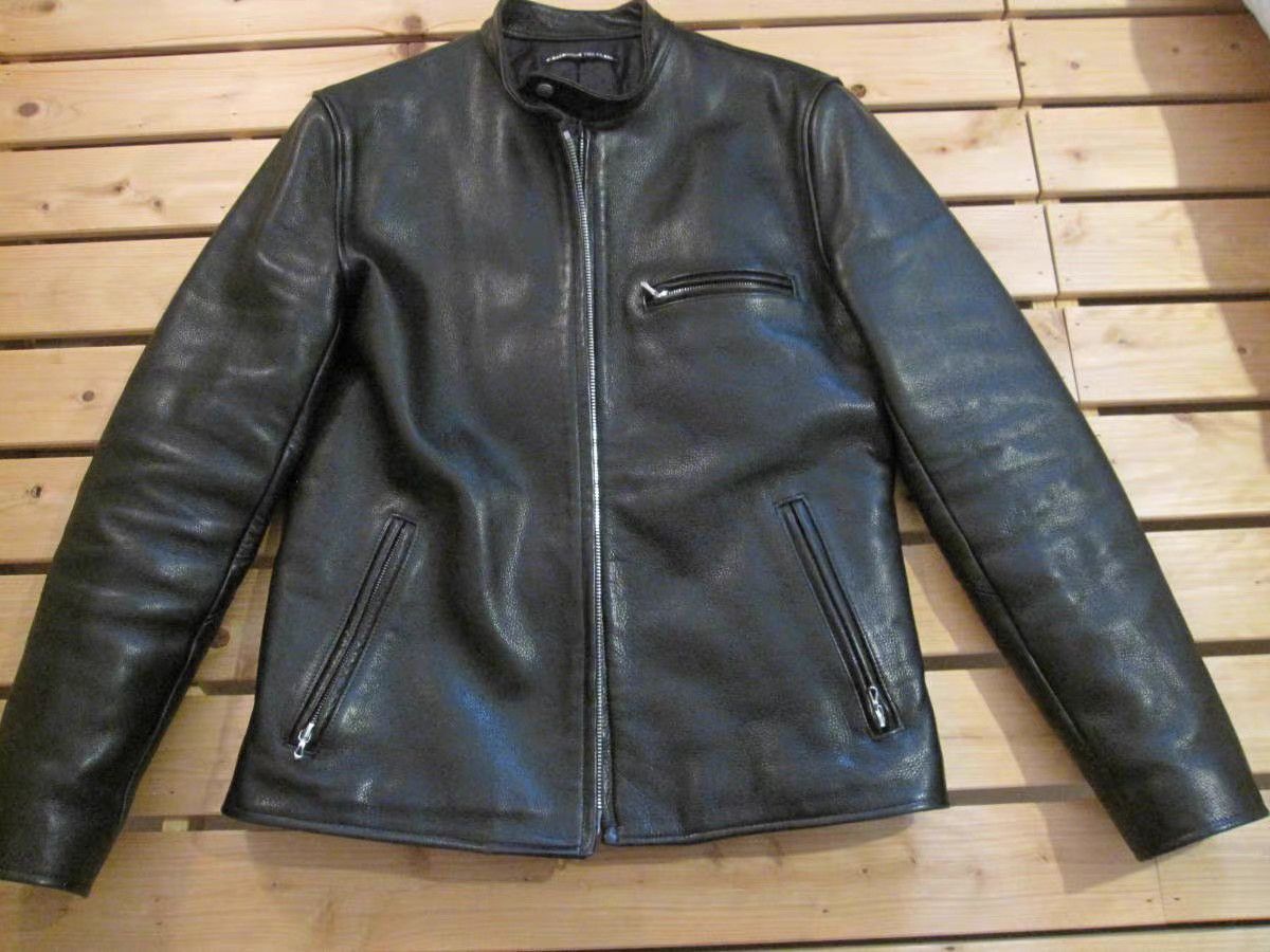 Backbone backbone Technical Layer Thick Cowhide Biker Jacket K11 Size US S / EU 44-46 / 1 - 1 Thumbnail