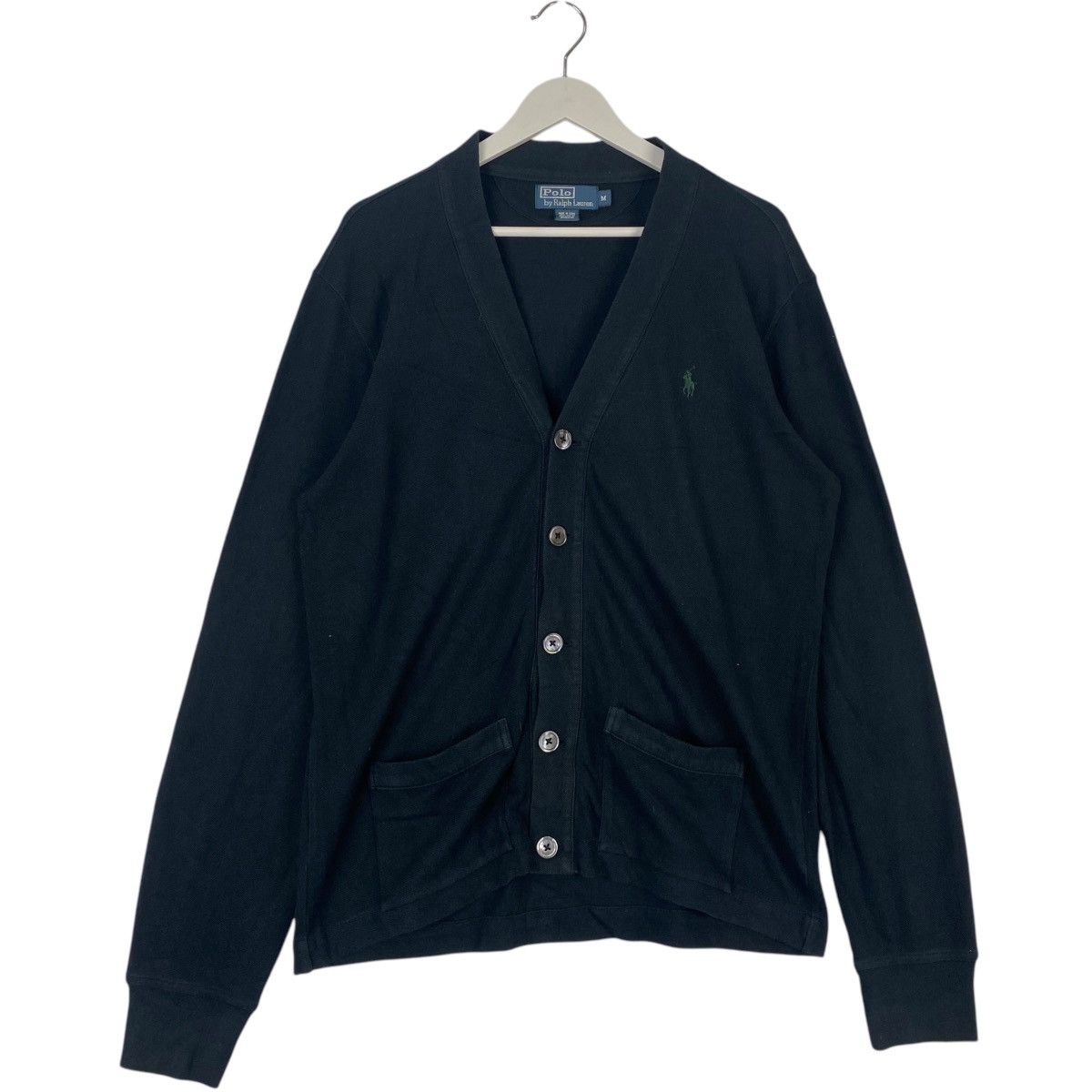Polo Ralph Lauren Vintage Ralph Lauren Cardigan Black Pullover Jumper Size M Size M / US 6-8 / IT 42-44 - 1 Thumbnail