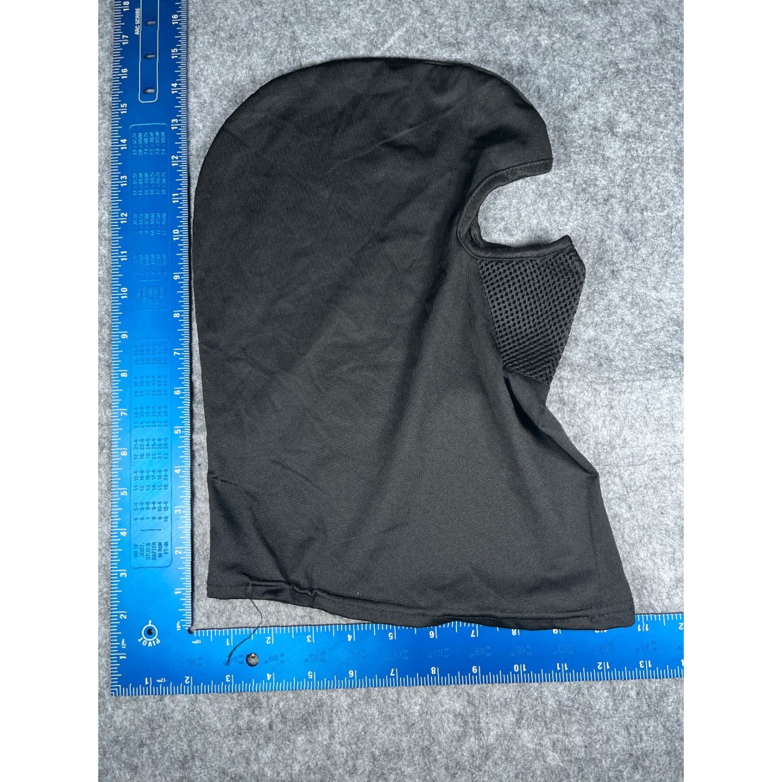 Vintage RockBros Face Mask Balaclava Hat Adult One Size Black Polyester Knit 100% Polyester Motorcycle Outdoor Ski Snowboard Winter Men Men Size ONE SIZE - 2 Thumbnail
