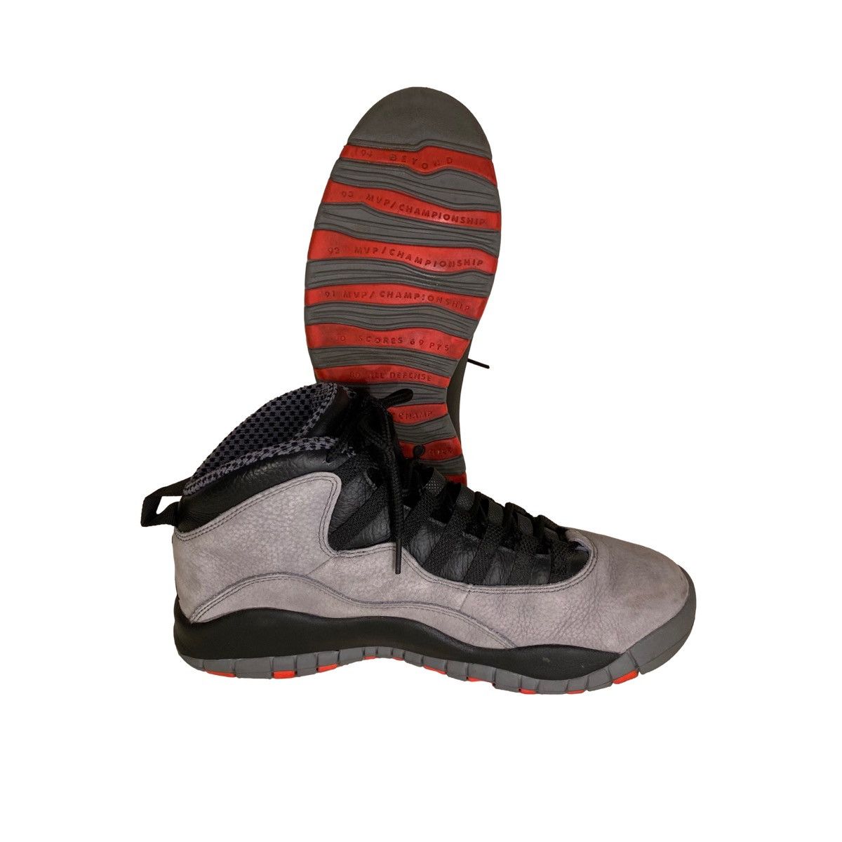 Jordan Brand × Nike × Vintage Nike Air Jordan 10 Retro Cool Grey 2013 Size US 9 / EU 42 - 5 Thumbnail