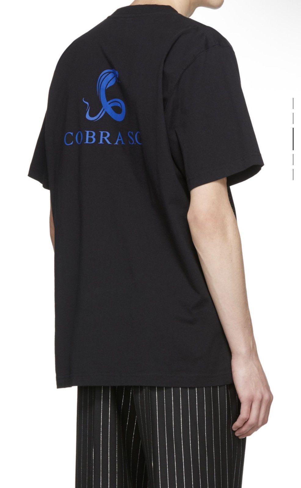 Cobra S.C. Black Cobra SC t shirt with Blue Cobra Size US L / EU 52-54 / 3 - 7 Thumbnail