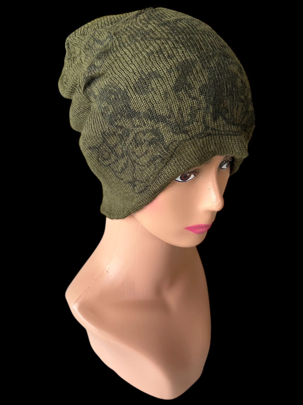 Japanese Brand × Kapital × Vintage Skull Japanese Tattooo Design Punk Beanie Hats Size ONE SIZE - 1 Thumbnail