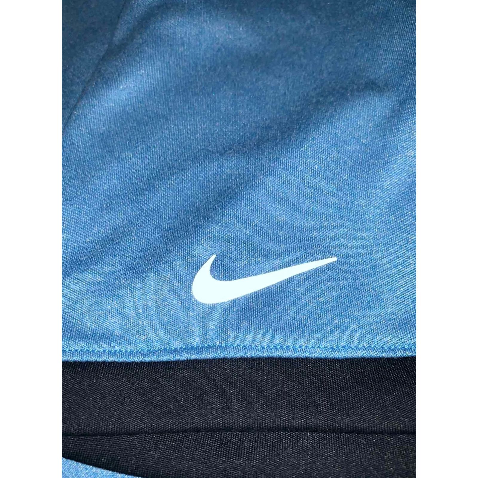 Nike Nike Training Shirt Mens M Blue T-Shirt Jersey Short Sleeve Running 66cm 52cm Size M Size US M / EU 48-50 / 2 - 5 Thumbnail