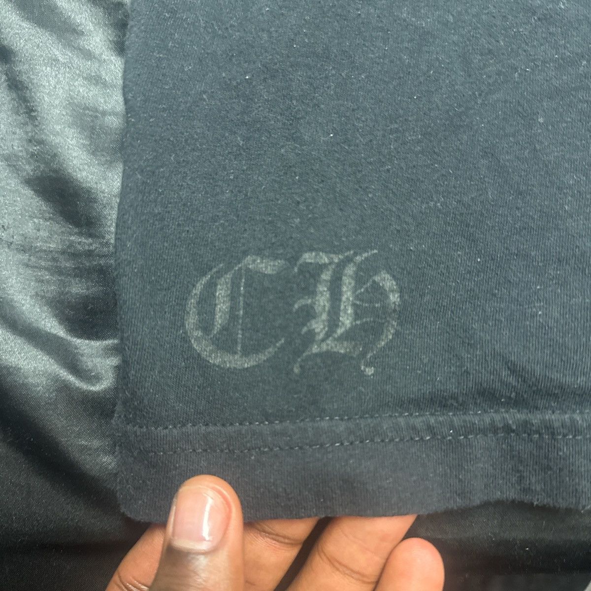 Chrome Hearts Chrome Hearts Gradient Logo T-Shirt Black Size US M / EU 48-50 / 2 - 2 Thumbnail