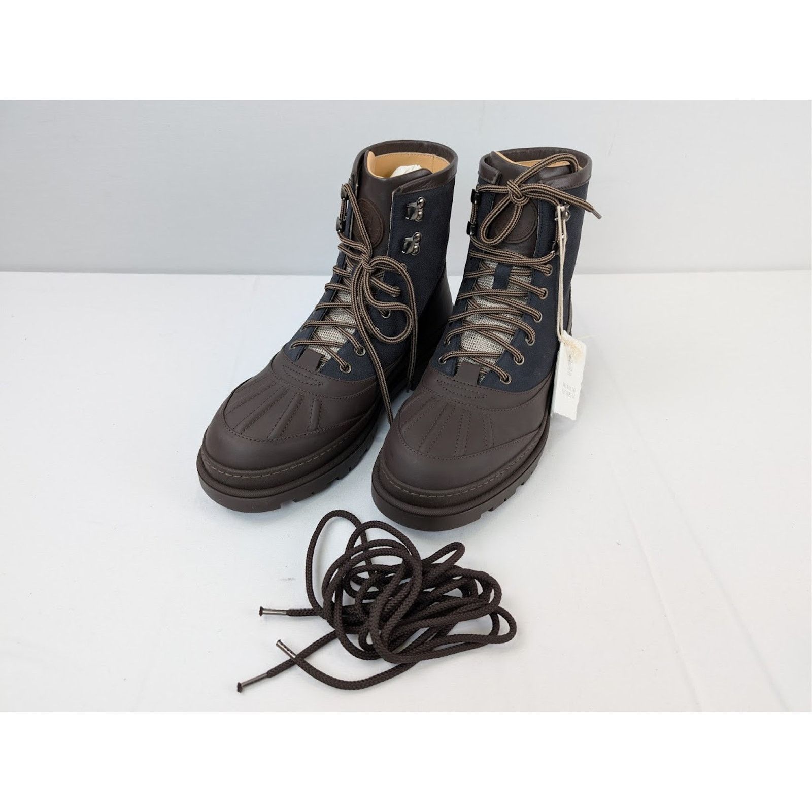 Brunello Cucinelli o1rshd1 Boots in Black/Brown Size US 9.5 / EU 42-43 - 8 Thumbnail