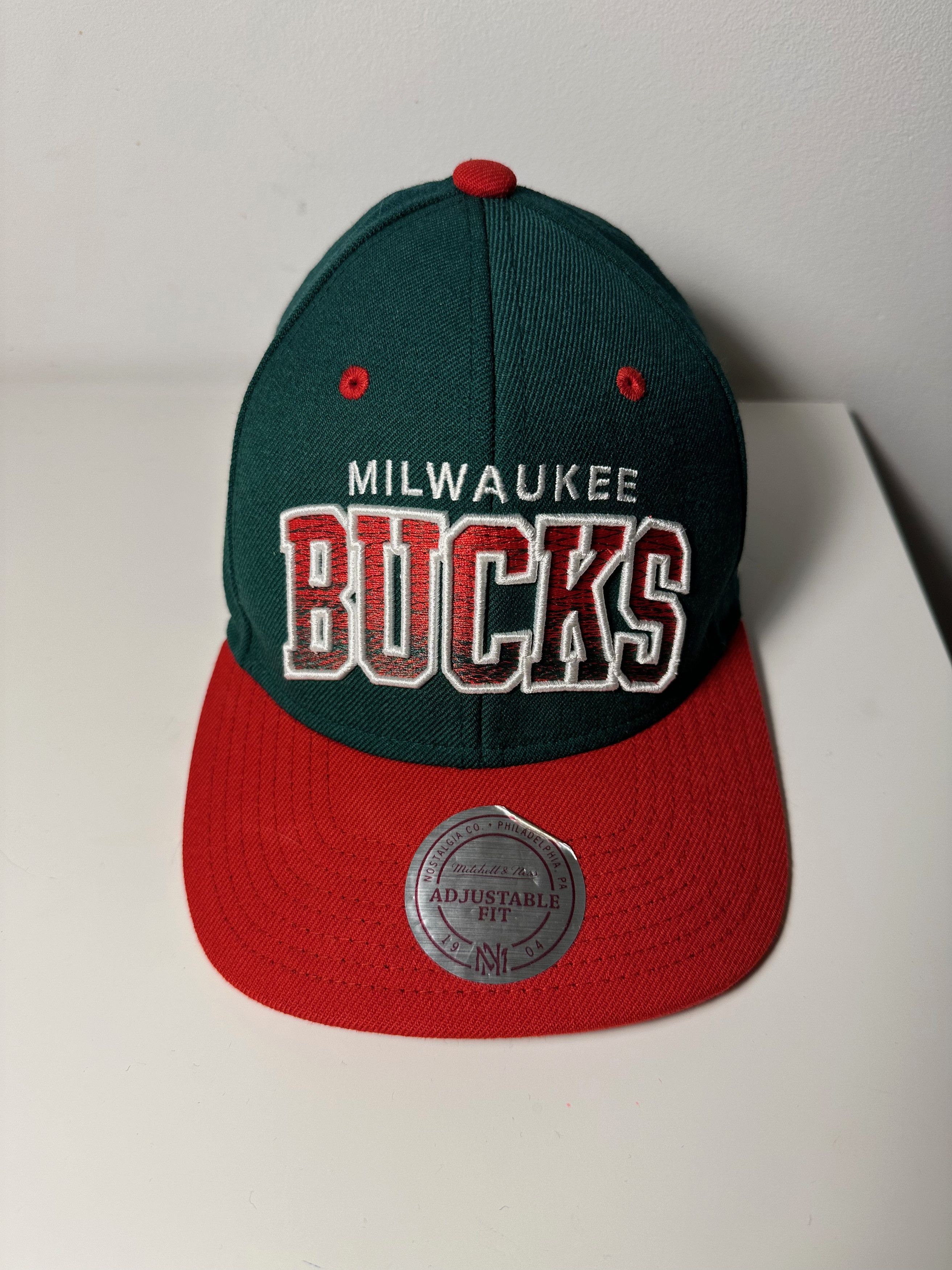 Mitchell & Ness Mitchell & Ness NBA Milwaukee Bucks Hardwood Classics Cap Size ONE SIZE - 1 Thumbnail