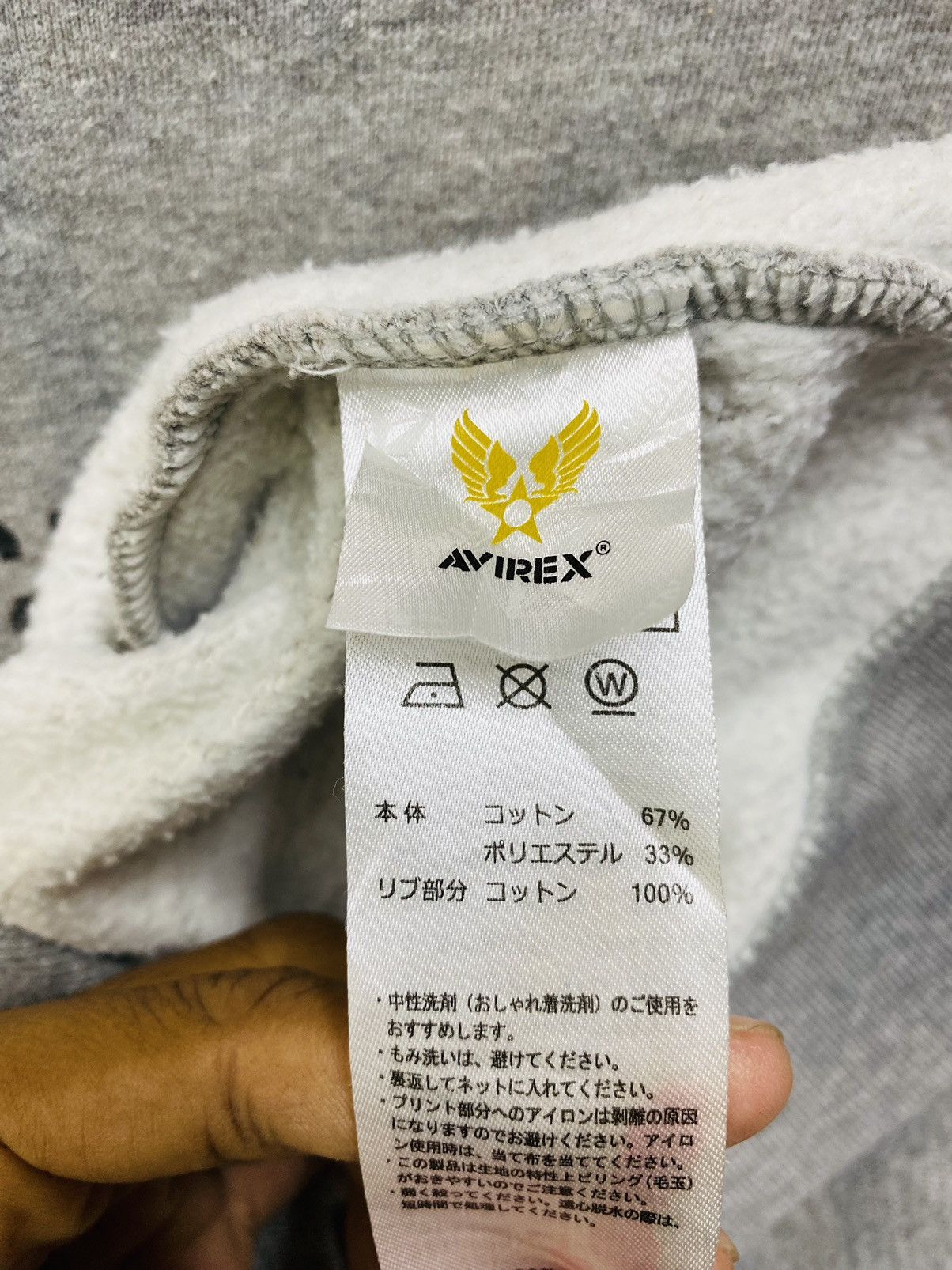 Avirex Avirex USA Sweatshirt Spellout Sun Faded Crewneck Size 2XL Size US XXL / EU 58 / 5 - 7 Thumbnail