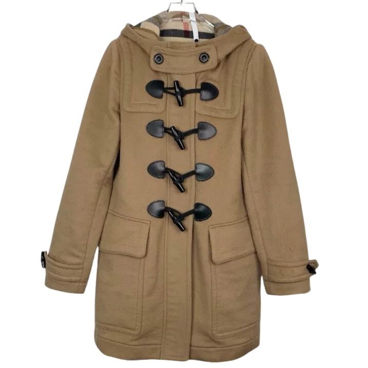 Burberry Burberry Brit Wool Toggle Duffle Coat UK 4 Size XS / US 0-2 / IT 36-38 - 1 Thumbnail