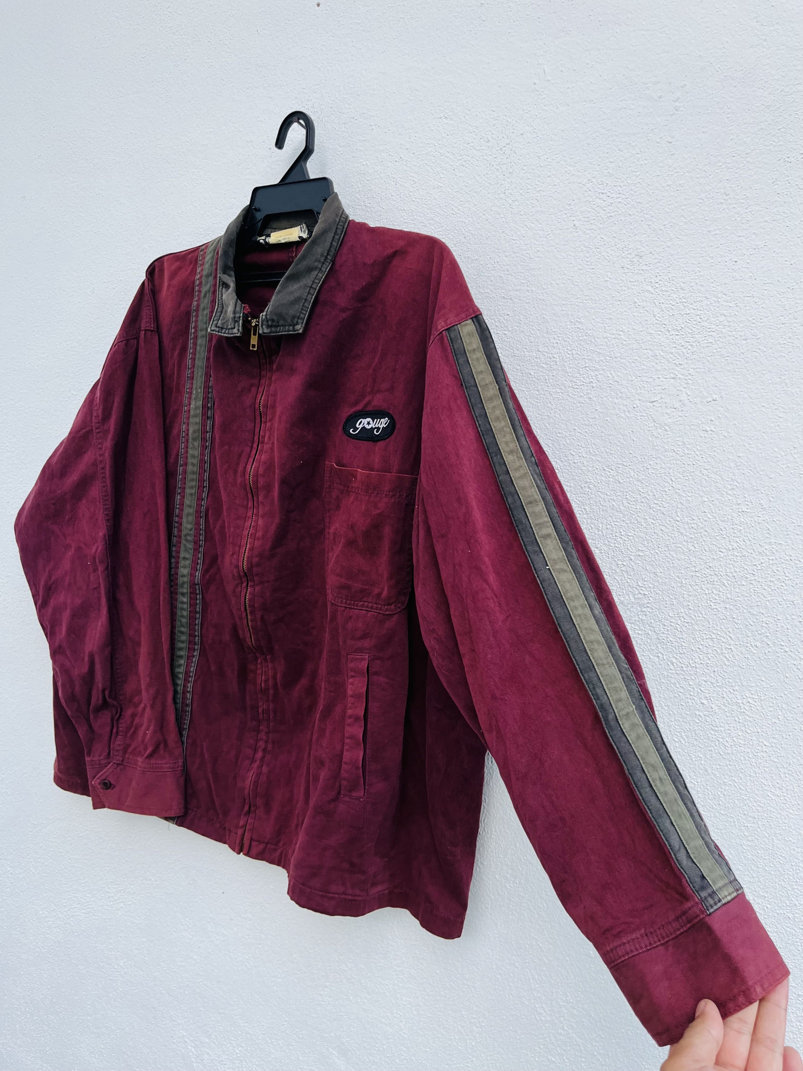 Japanese Brand × Vintage Vintage 00s Gouge Skateboard Streetwear Fashion Style Size US L / EU 52-54 / 3 - 5 Thumbnail