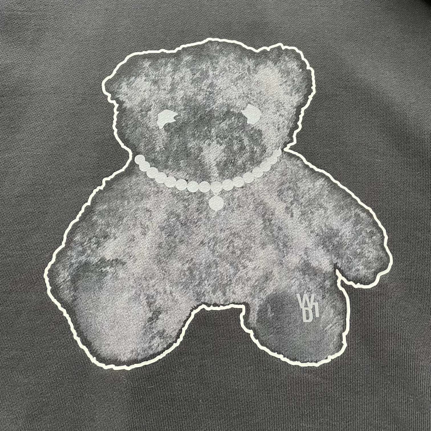 WE11DONE We11done Black Teddy Bear Hoodie M new without tags Size US L / EU 52-54 / 3 - 3 Thumbnail