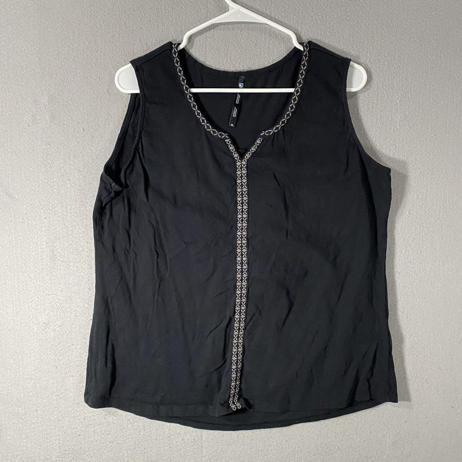 Kuhl Kuhl Shay Sleeveless Tank Top Black Outdoor Hiking Shirt XL Size XL / US 12-14 / IT 48-50 - 1 Thumbnail