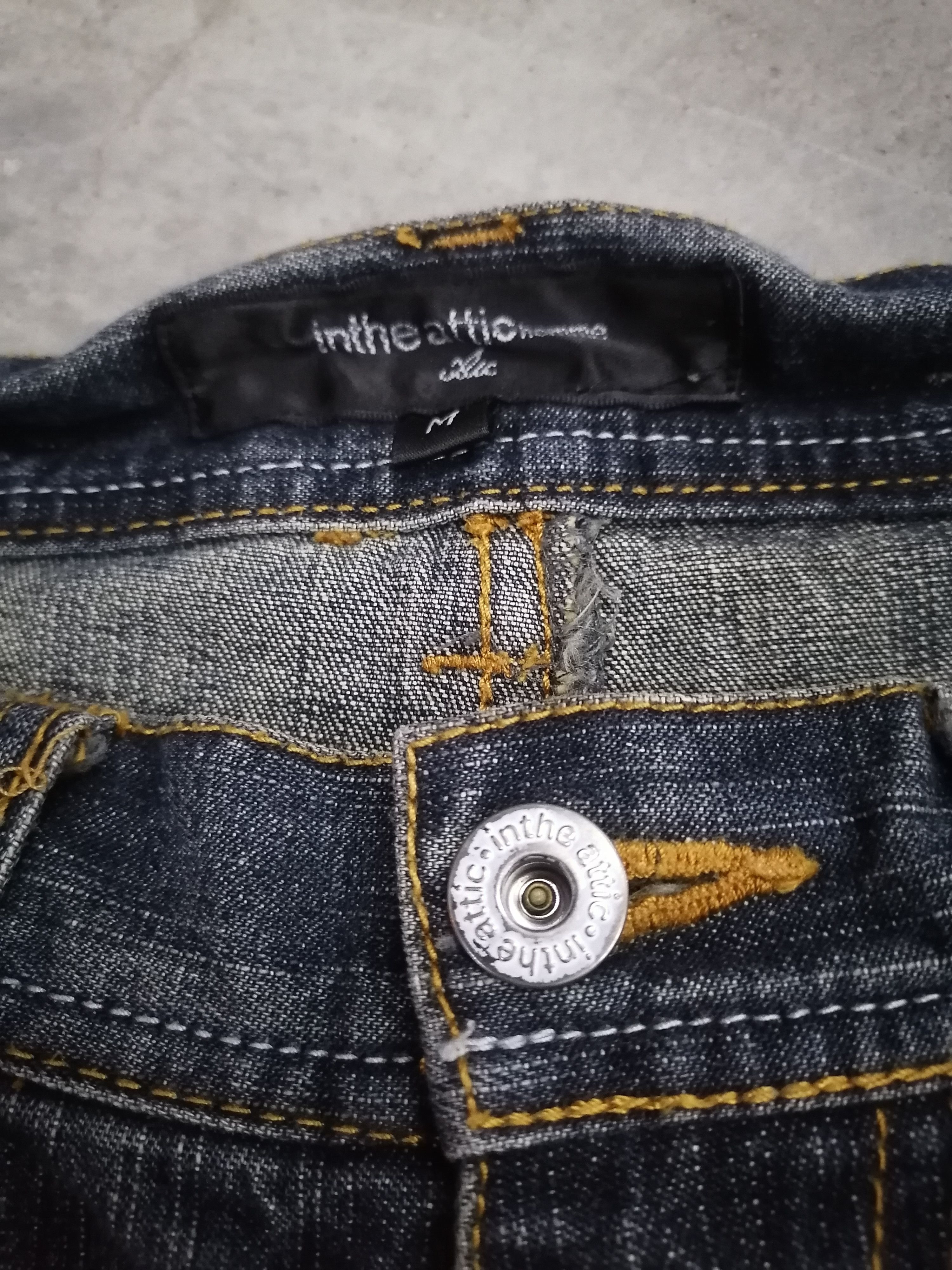 14th Addiction × If Six Was Nine × In The Attic In The Attic Homme Distressed Denim Pants Size US 31 - 7 Thumbnail