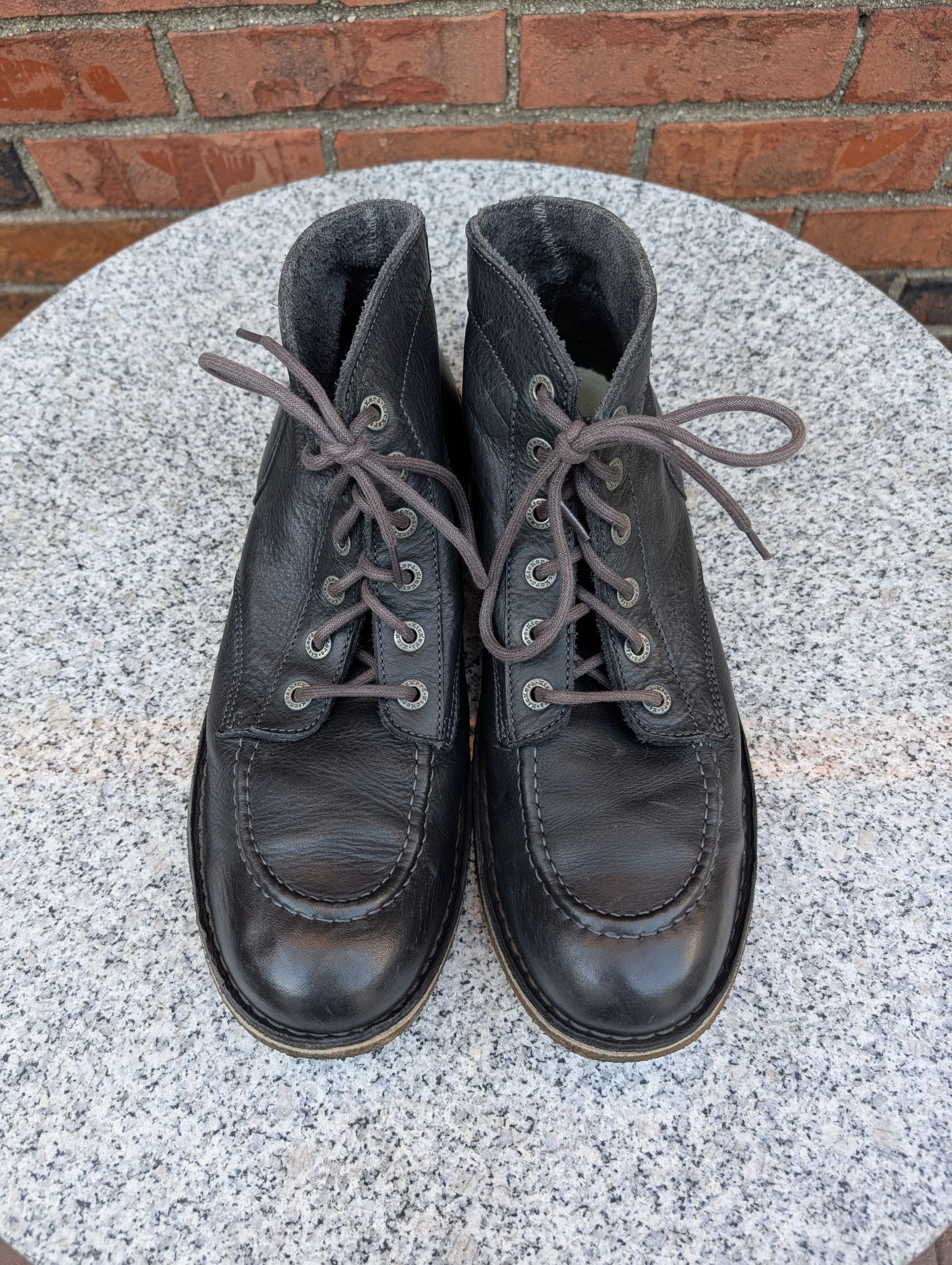 Kickers Vintage KICKERS Kick-Hi Boots France Black | EU 46 US 12 Size US 12 / EU 45 - 12 Thumbnail
