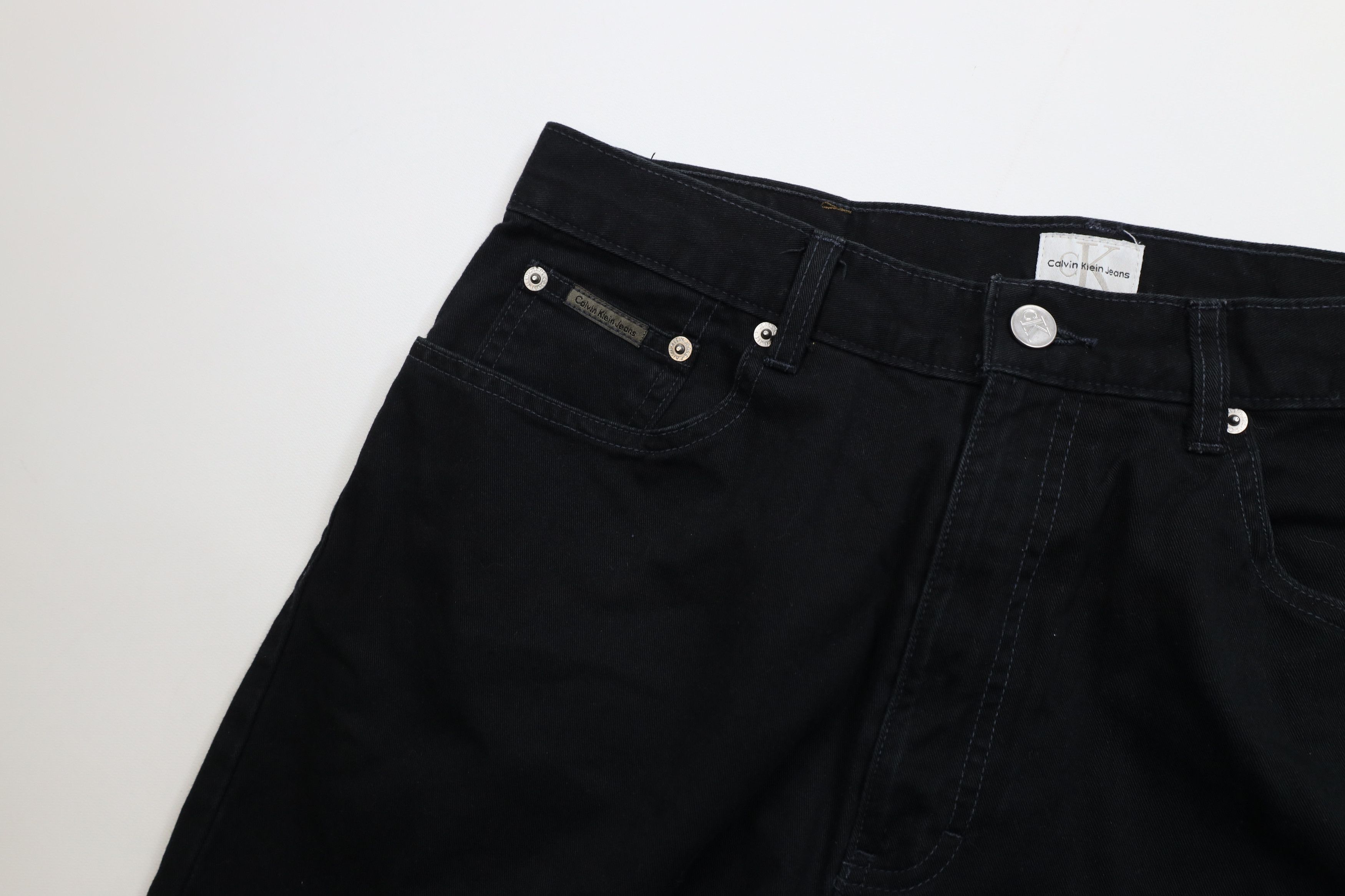 Calvin Klein Vintage 90s Calvin Klein Straight Leg Twill Chino Pants Size US 33 - 7 Thumbnail