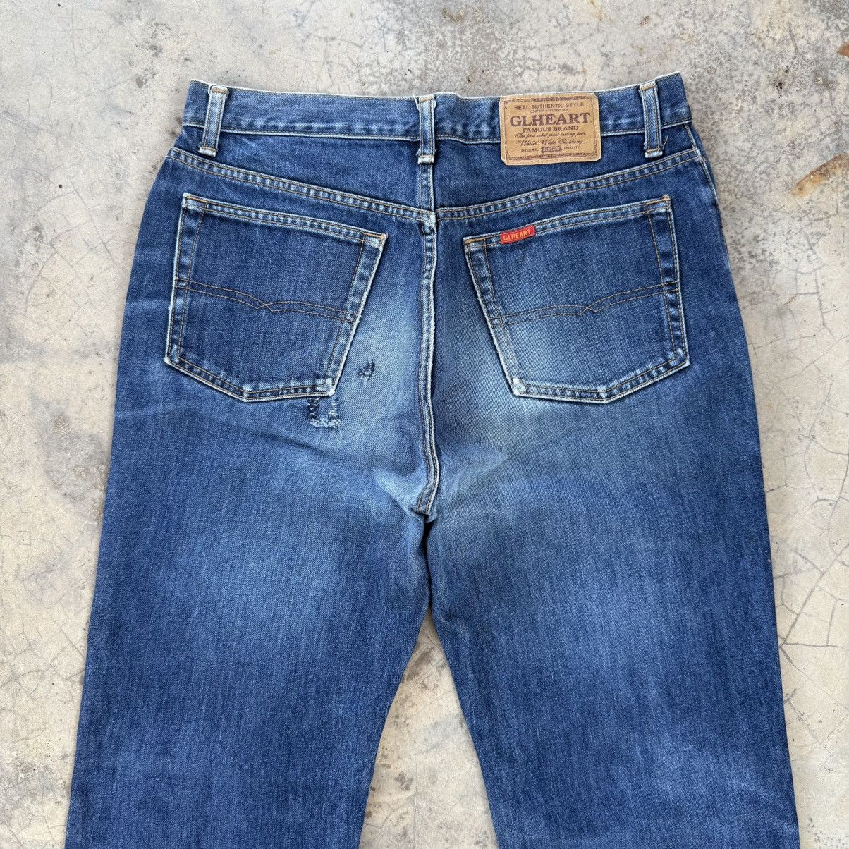 Japanese Brand × Jean × Vintage VINATGE GL HEART FADED JEANS DENIM PANTS Size US 32 / EU 48 - 9 Thumbnail