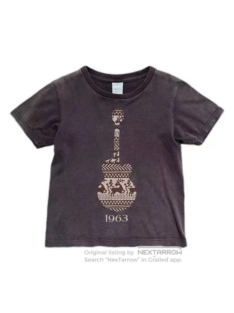 Takahiromiyashita The Soloist. Number (N)ine 2002AW Guitar Tee. Size US XS / EU 42 / 0 - 1 Thumbnail