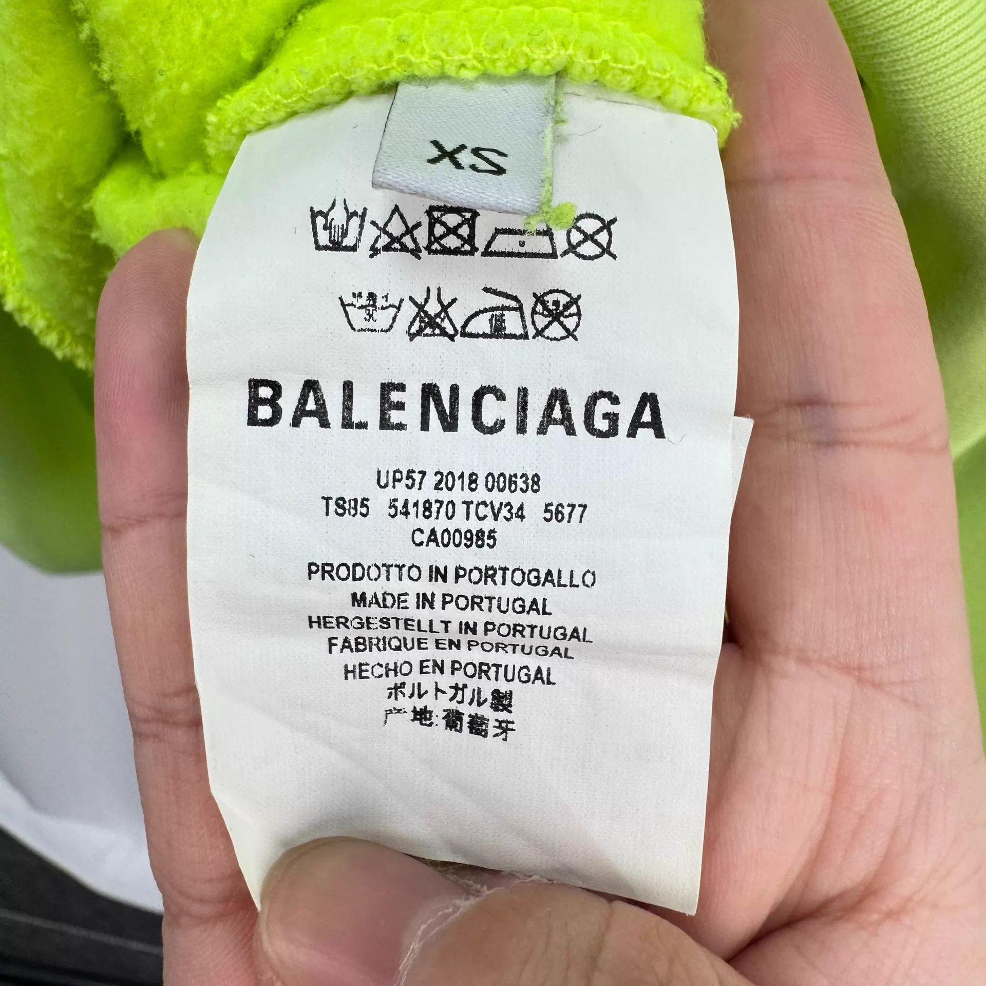 Balenciaga Balenciaga WFP Food Limited Logo Sweatshirt XS 98 New Size US XS / EU 42 / 0 - 6 Thumbnail