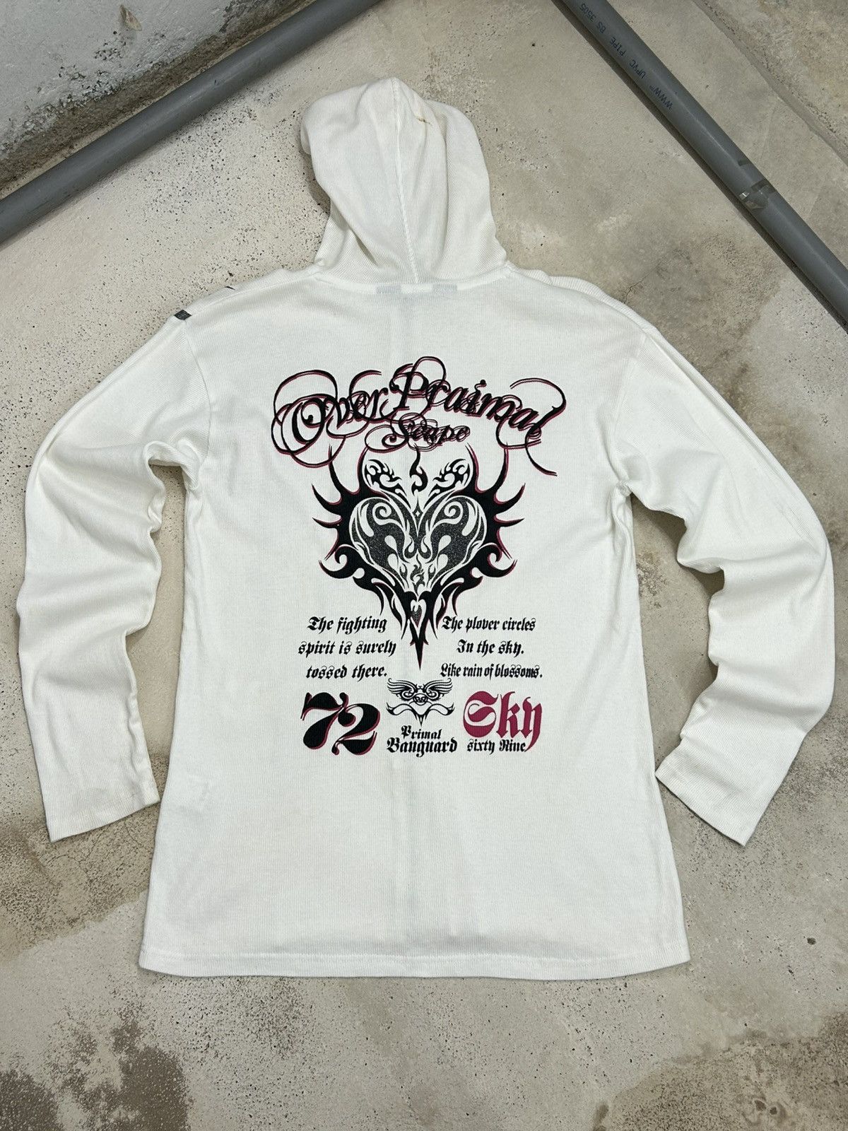 Designer × Japanese Brand Over Primal Scene – Bold Gothic-Inspired Tribal Heart Size US M / EU 48-50 / 2 - 2 Thumbnail