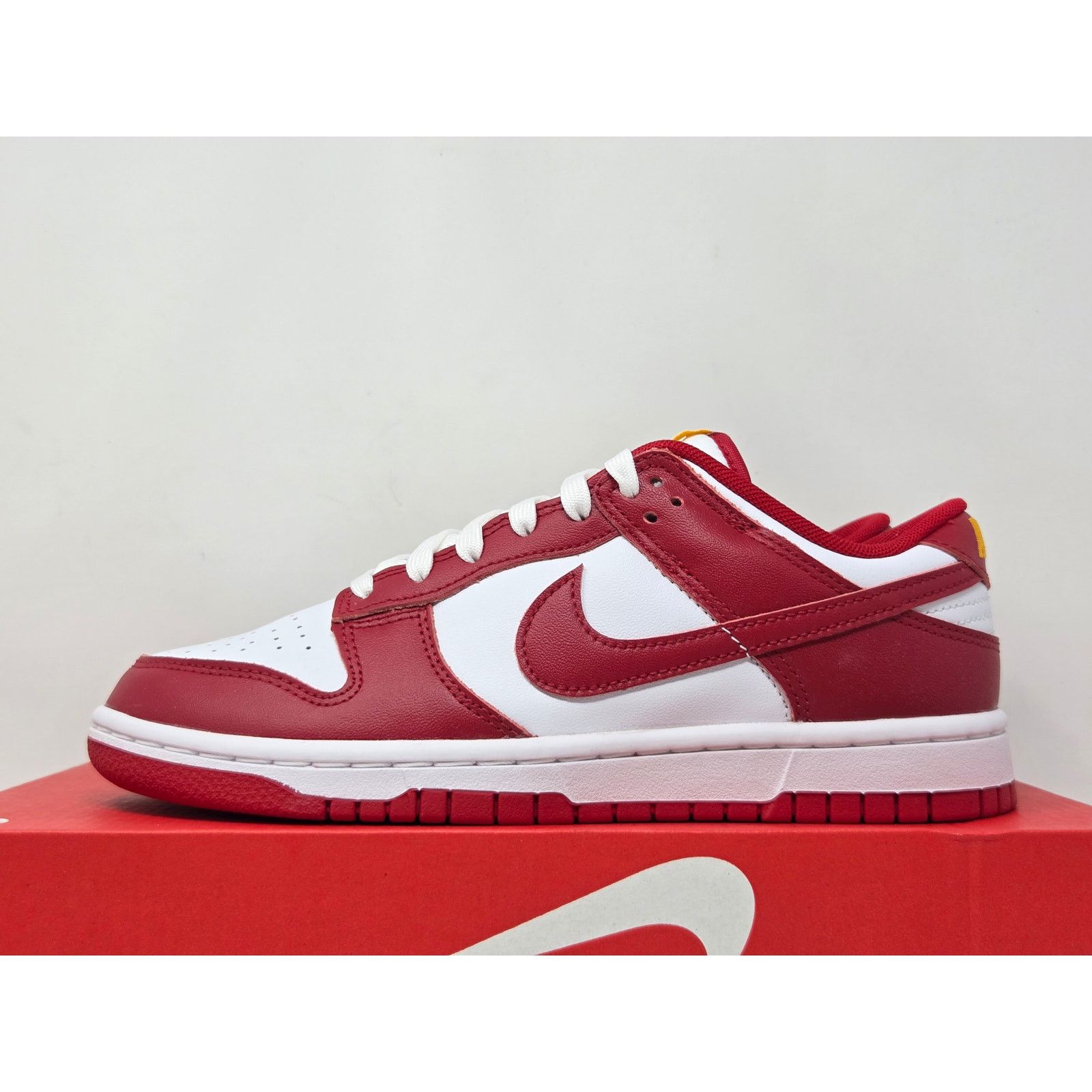 Nike DS Nike Dunk Low GYM RED GOLD DD1391-602 Size US 7 / EU 40 - 3 Thumbnail
