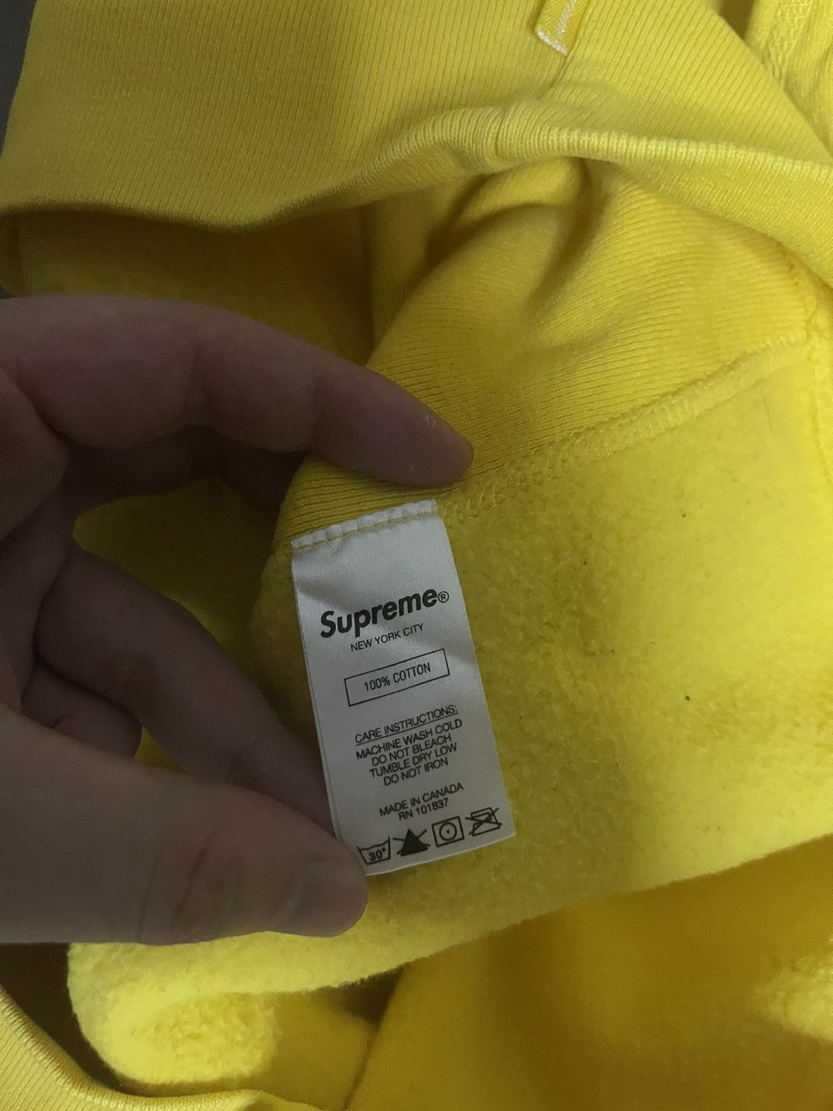 Supreme Supreme yellow bandana paisley box logo hooded sweatshirt Size US XL / EU 56 / 4 - 6 Thumbnail