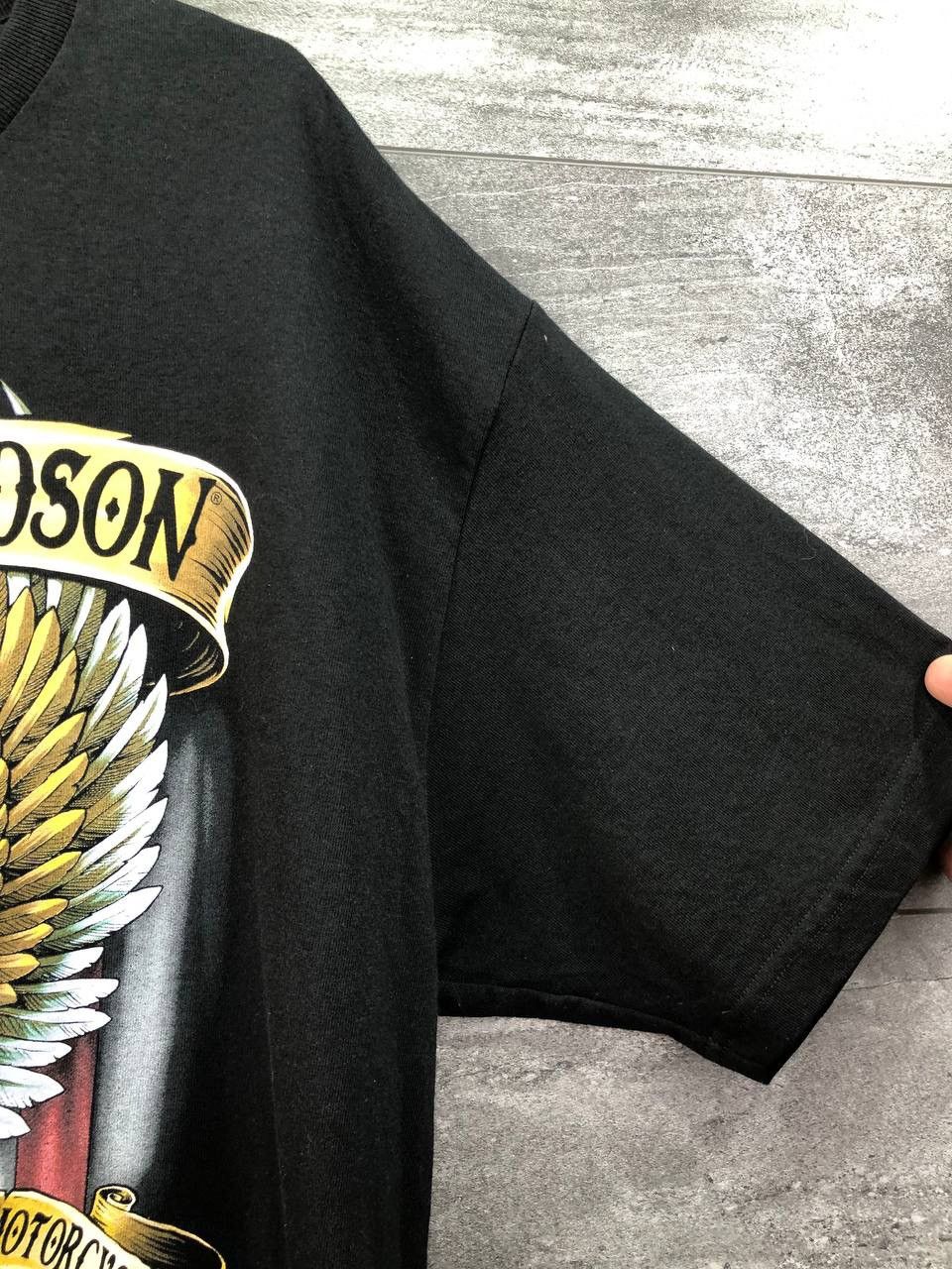 Harley Davidson Harley-Davidson T -Shirt Mens Big Logo USA Size US XL / EU 56 / 4 - 6 Thumbnail