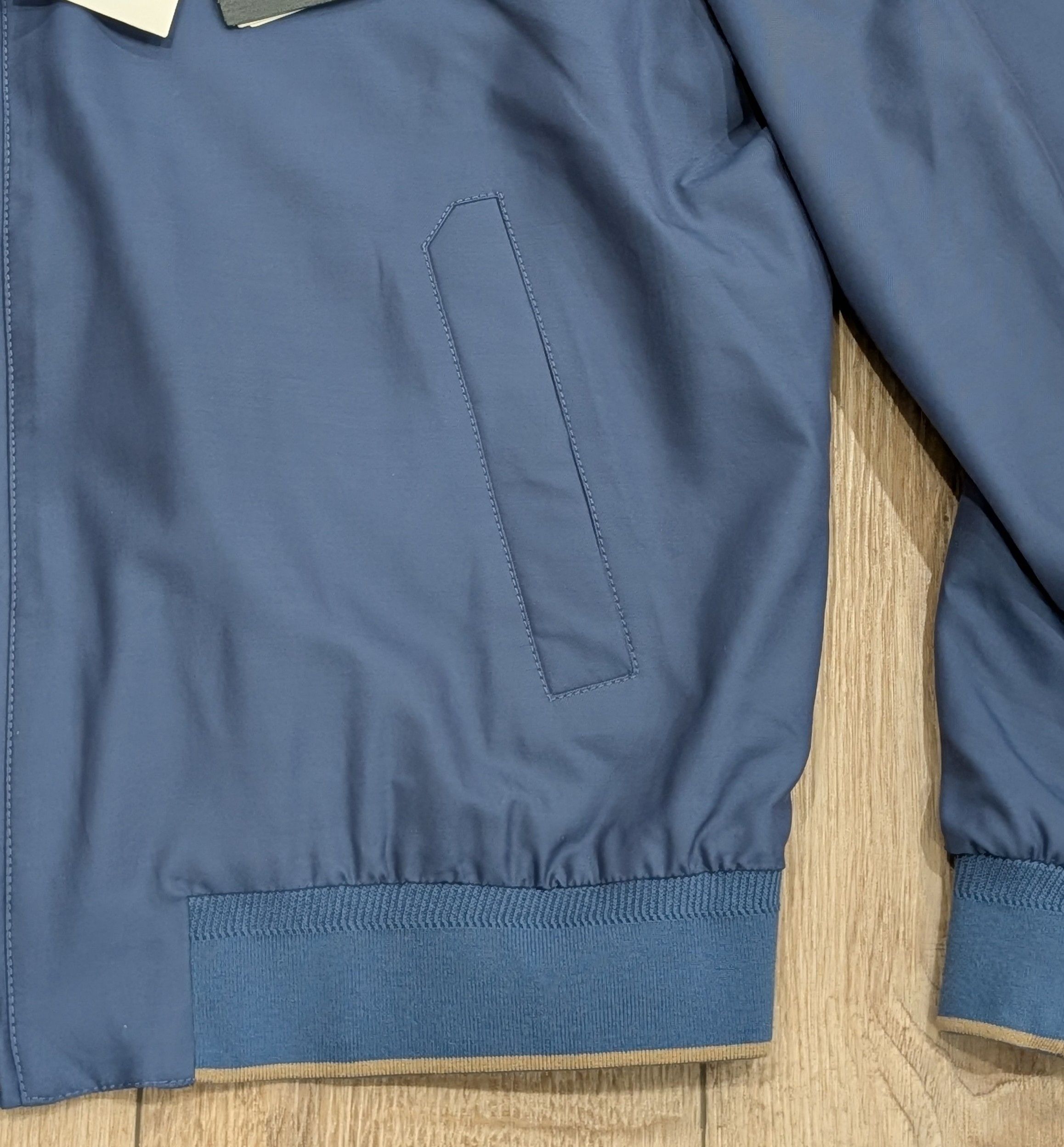 Other Brett Johnson Wool Blend Varsity Jacket Navy 56 US 46 Size US XL / EU 56 / 4 - 4 Thumbnail