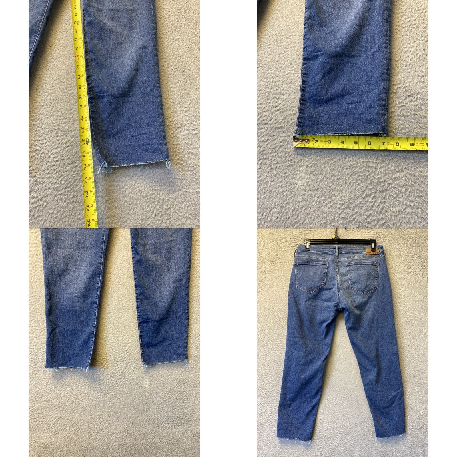 Vintage Mavi Jeans Women’s Jeans Slim 31x28 Blue Trimmed Hem Womens Size 24" / US 00 / IT 34 - 8 Thumbnail