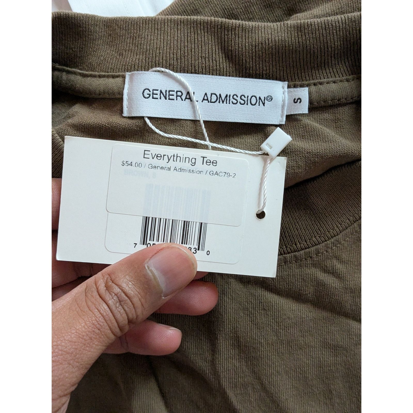 General Admission General Admission - Everything T-Shirt / Brown / S / NWT Size US S / EU 44-46 / 1 - 6 Thumbnail