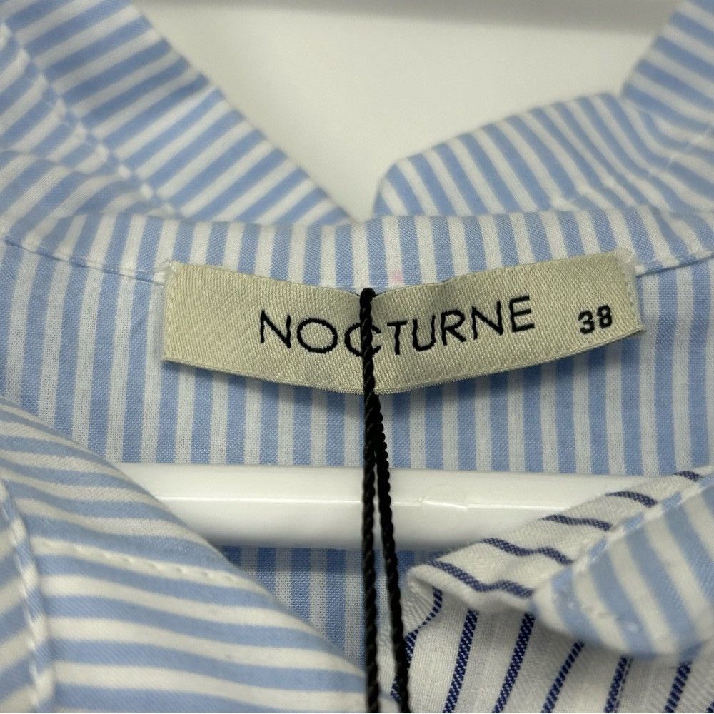 NOCTURNE NOCTURNE PRINTED DETAILED GARNISH SHIRT STRIPED OVERSIZED Size S / US 4 / IT 40 - 12 Thumbnail