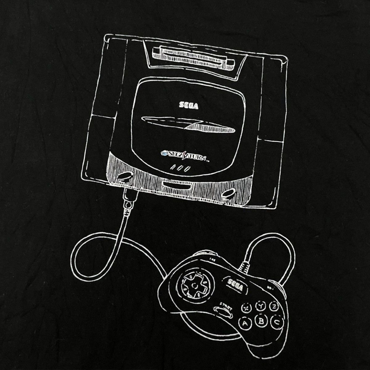 Playstation Vintage “Sega Saturn” Console Games Tees Size US L / EU 52-54 / 3 - 5 Thumbnail