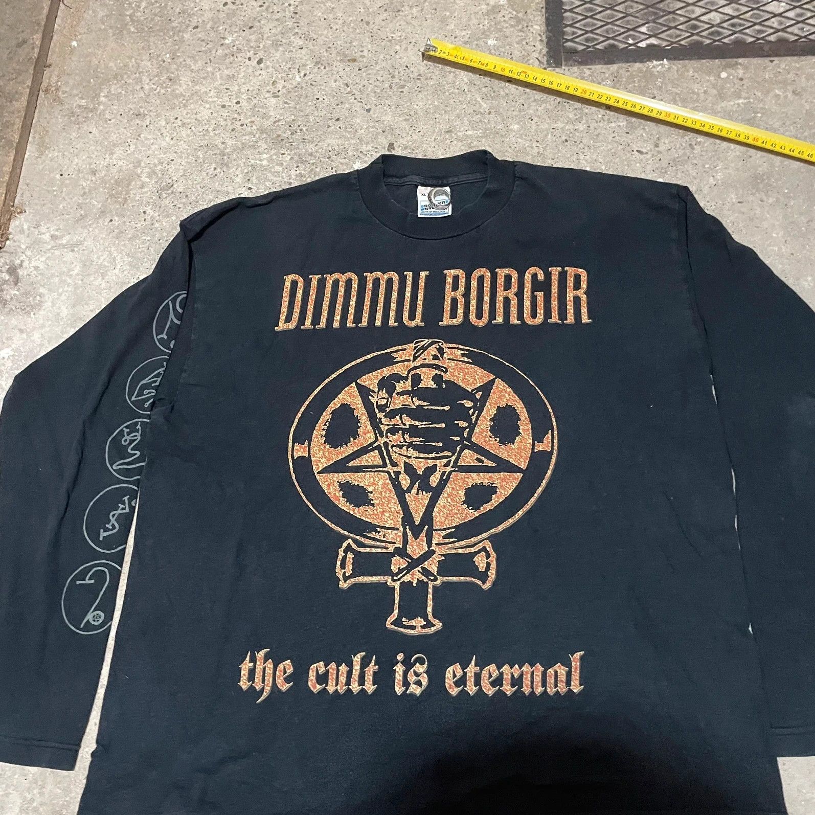 Band Tees Vintage Dimmu Borgir the cult tour 1999 long sleeve Size US XL / EU 56 / 4 - 3 Thumbnail