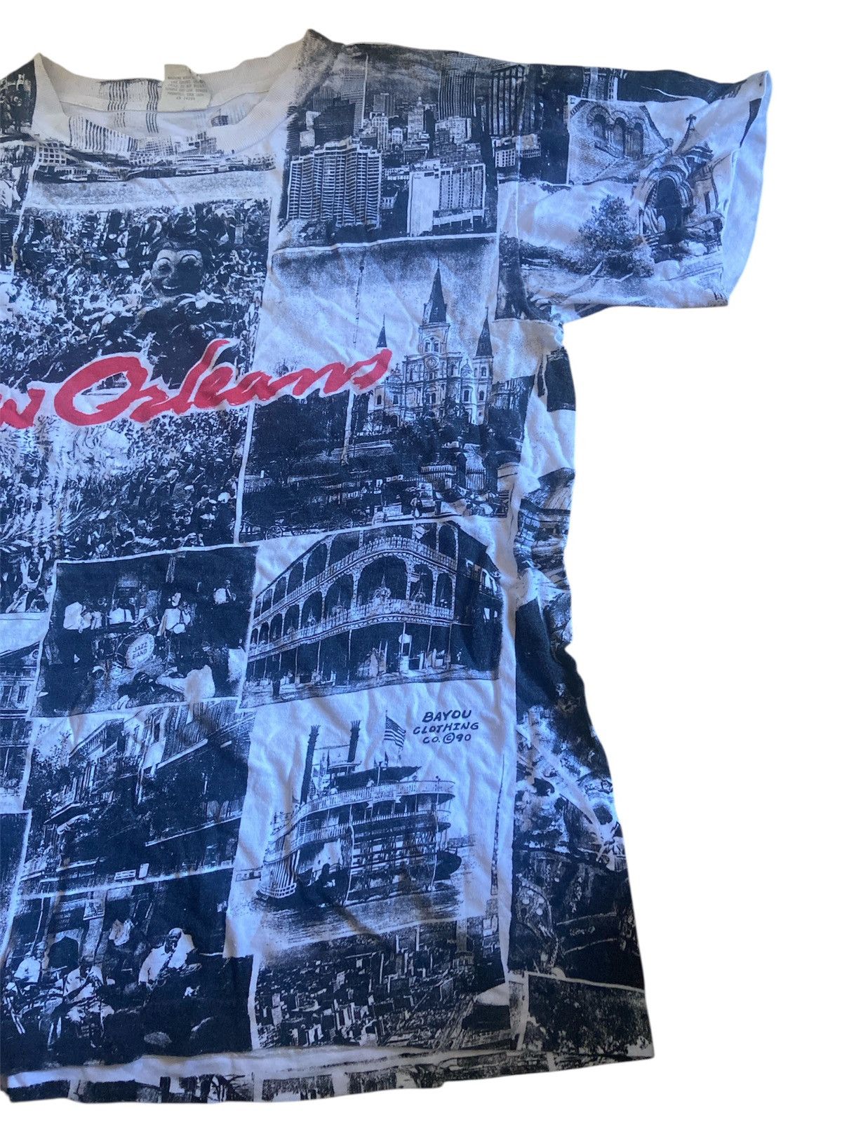 Supreme Vintage white shirt New orleans city Printed Size US L / EU 52-54 / 3 - 4 Thumbnail