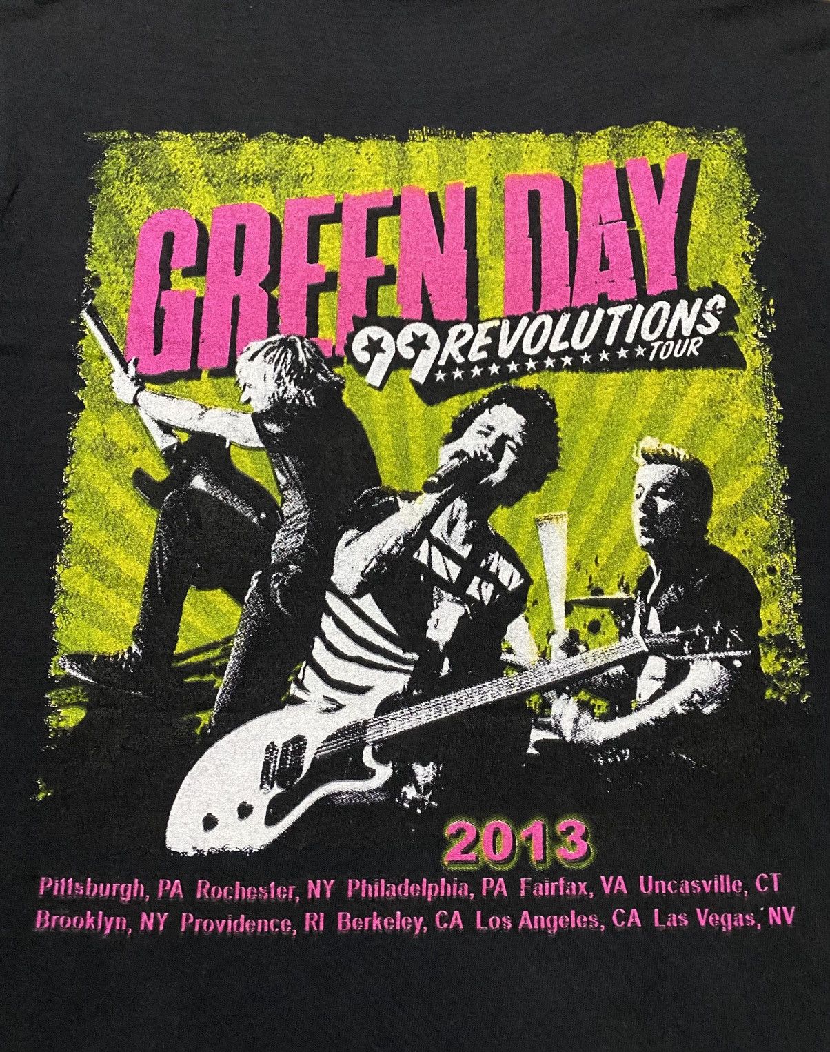 Band Tees × Vintage Vintage Green Day Band Tees 99 Revolutions Album Size US S / EU 44-46 / 1 - 6 Thumbnail