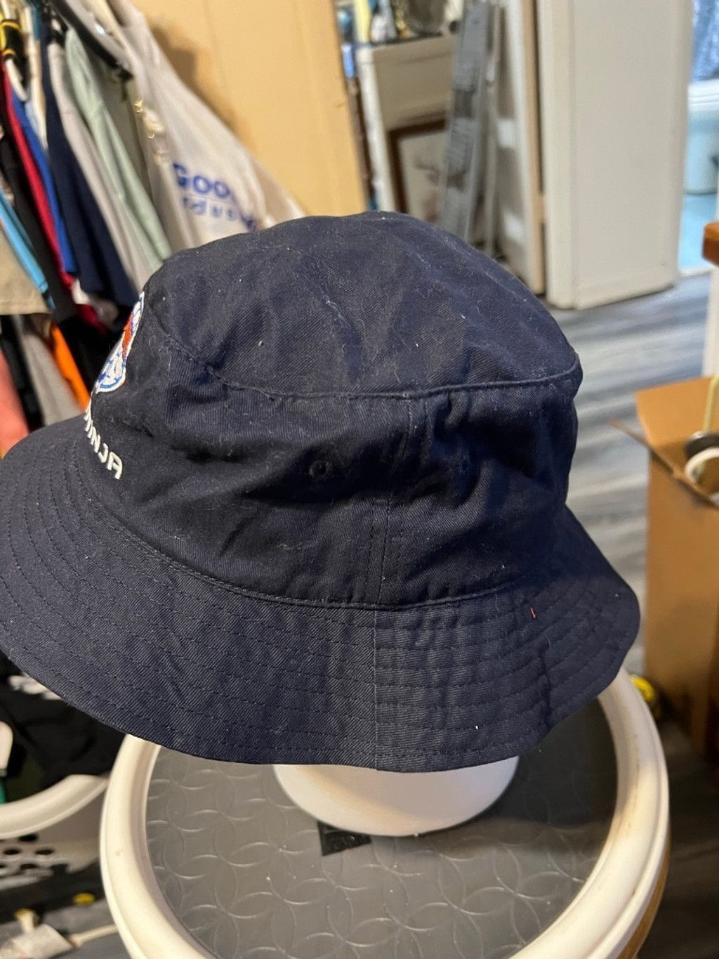 Other Men's BIG Accessories NeuroNinja Navy Orange Bucket Hat Size ONE SIZE - 2 Thumbnail