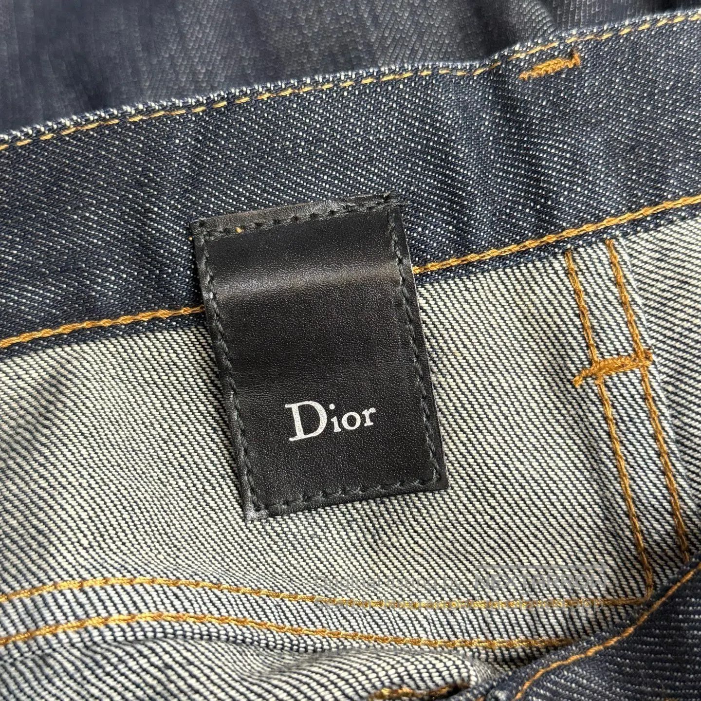 Dior Dior Deep Blue Raw Denim Pants| Size US 29 - 4 Thumbnail