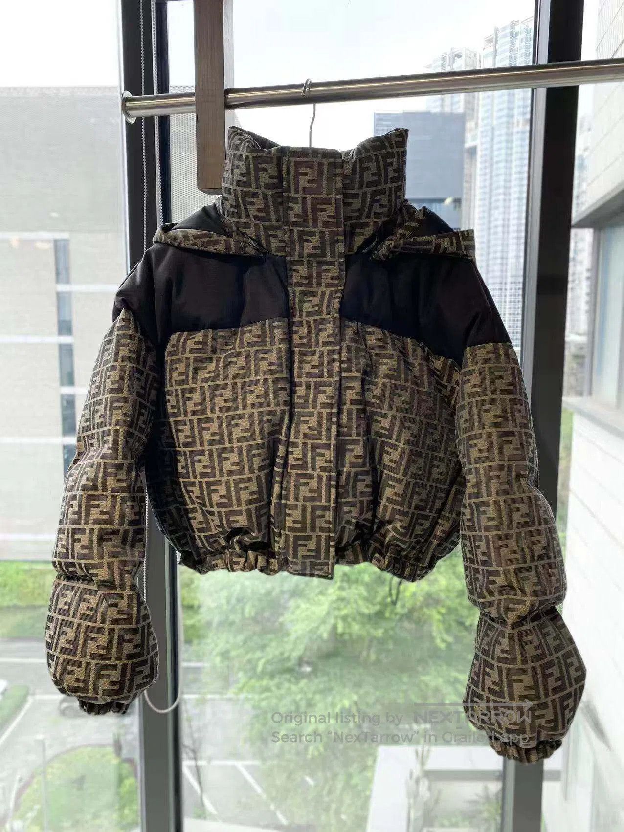 Fendi Fendi Double F full print down jacket| Size S / US 4 / IT 40 - 2 Thumbnail