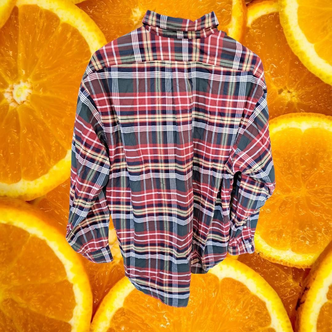 Ralph Lauren Ralph Lauren The Big Shirt Plaid Red Green White Button Up S Size US L / EU 52-54 / 3 - 5 Thumbnail