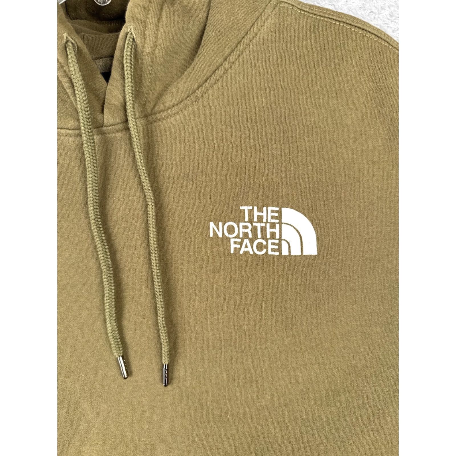 The North Face The North Face Hoodie Adult M Green Pullover Jersey Cotton Blend Logo Pockets All Seasons Hooded Size US M / EU 48-50 / 2 - 7 Thumbnail