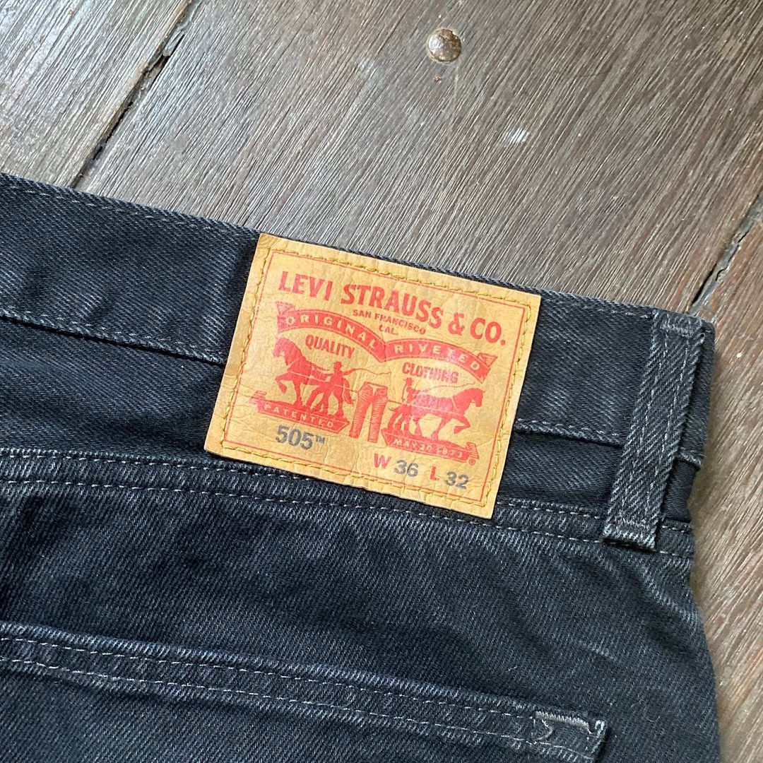 Levi's Levi's 505 Longpants Jeans - Black Size US 36 / EU 52 - 5 Thumbnail