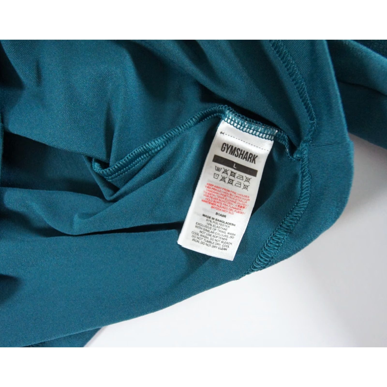 Gymshark Gymshark Women's 1/4 Zip Sweater Large Blue Pullover Activewear Training Casual Size L / US 10 / IT 46 - 7 Thumbnail