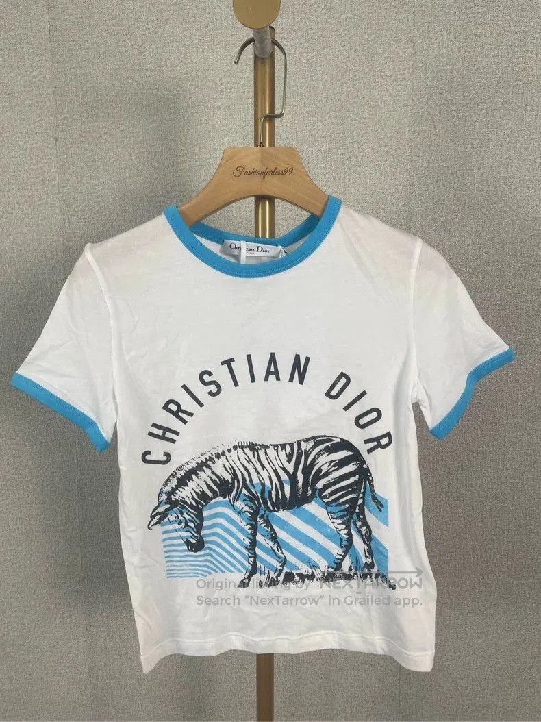 Dior Dior Zebra Print Short Sleeve T. Size US XS / EU 42 / 0 - 1 Thumbnail