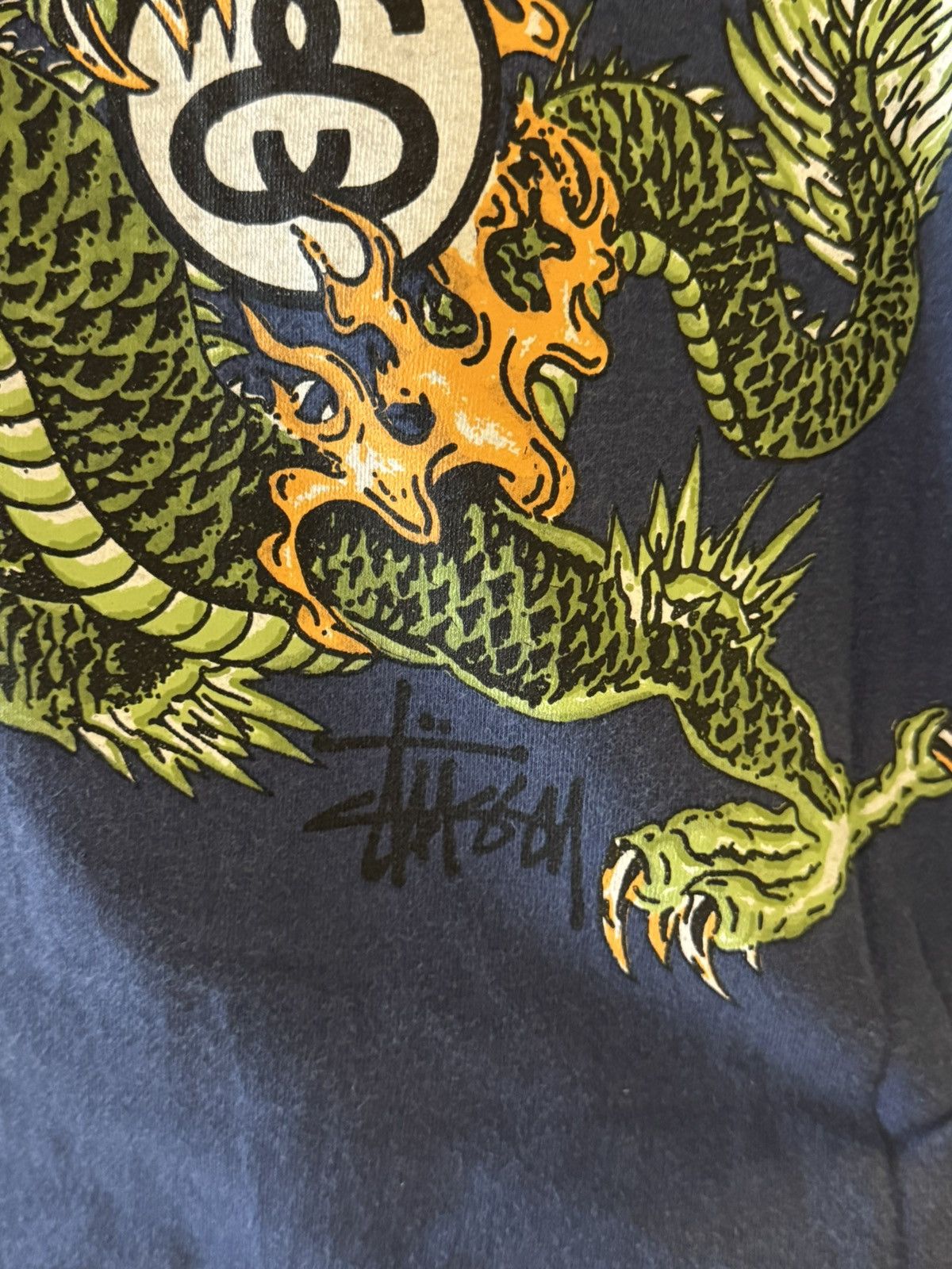 Stussy Vintage Stussy Dragon Tshirt Size US L / EU 52-54 / 3 - 4 Thumbnail