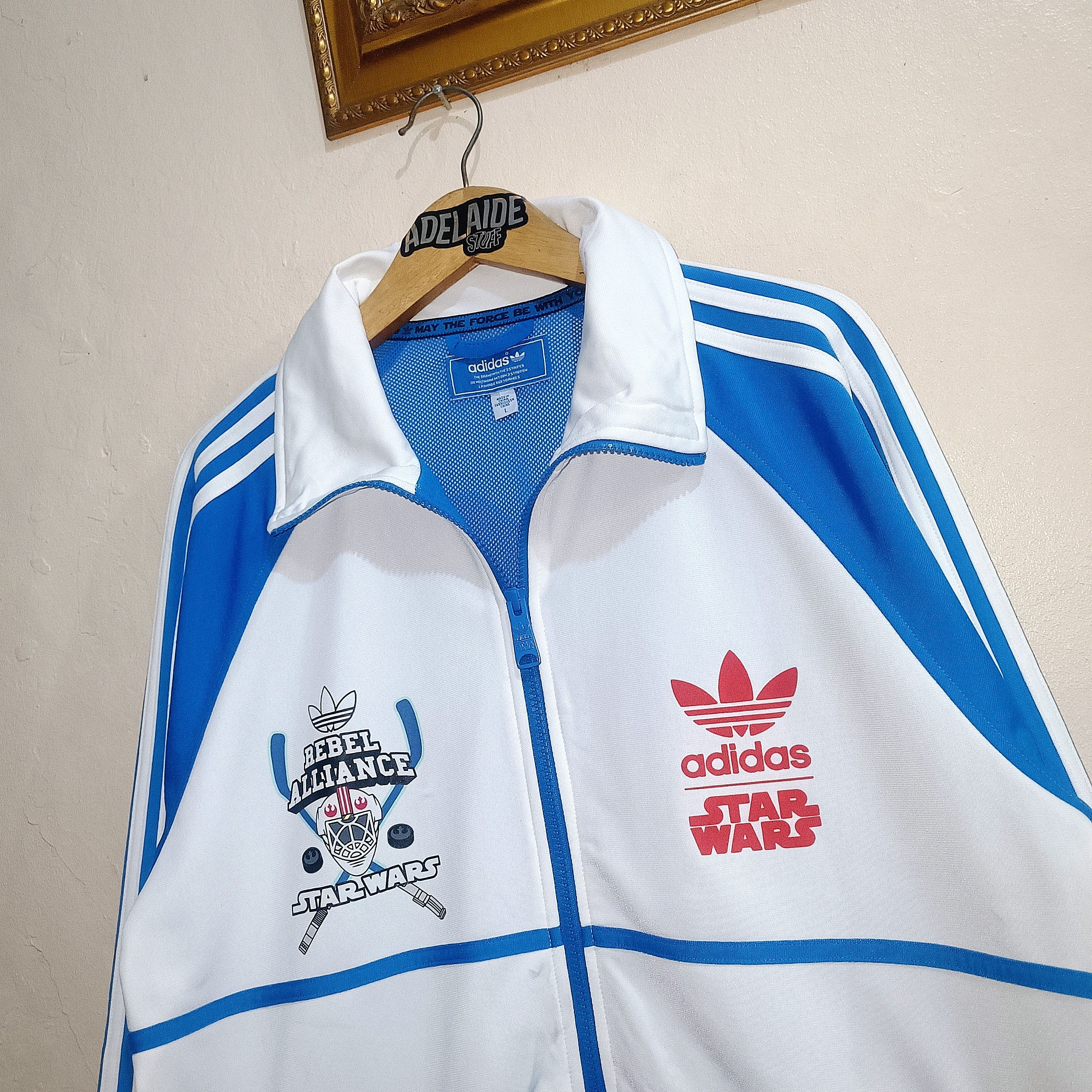 Adidas × Star Wars Tracktop Adidas x Star Wars Skywalker Rebel Alliance Size US L / EU 52-54 / 3 - 3 Thumbnail